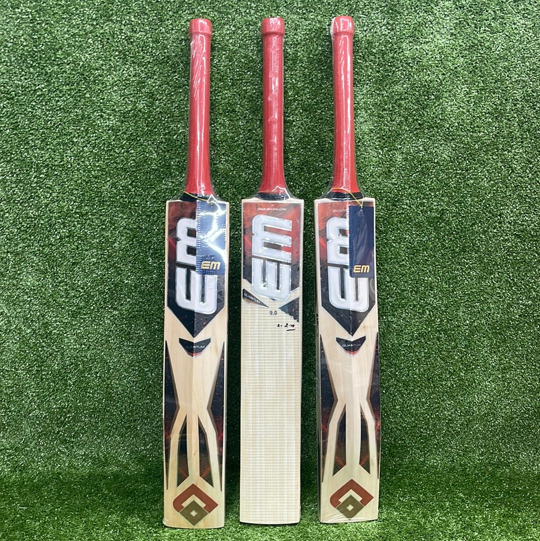 EM Quantum 9.0 English Willow Cricket Bat