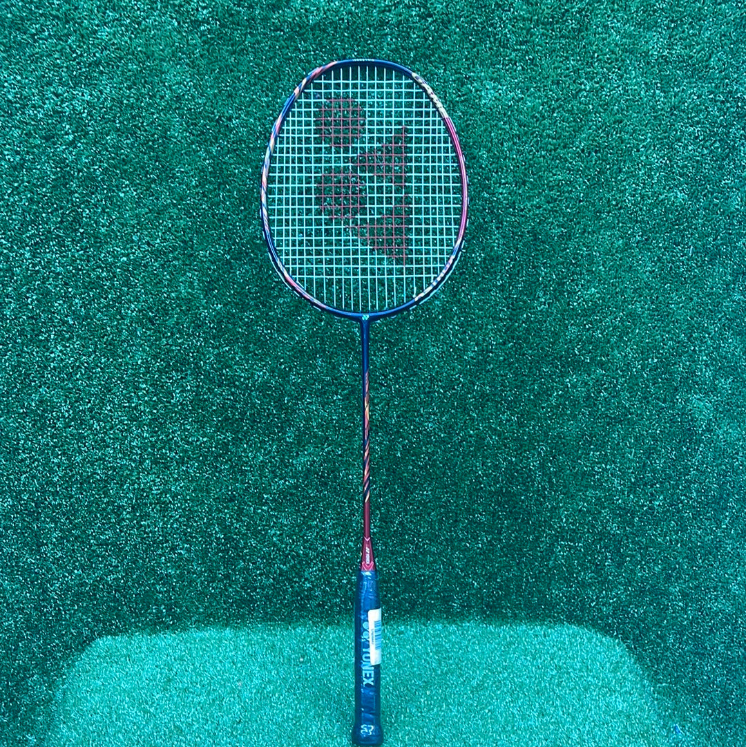 Yonex Astrox 99 Game Cherry Sunburst Badminton Racket Prestrung - Made in Taiwan (Red)