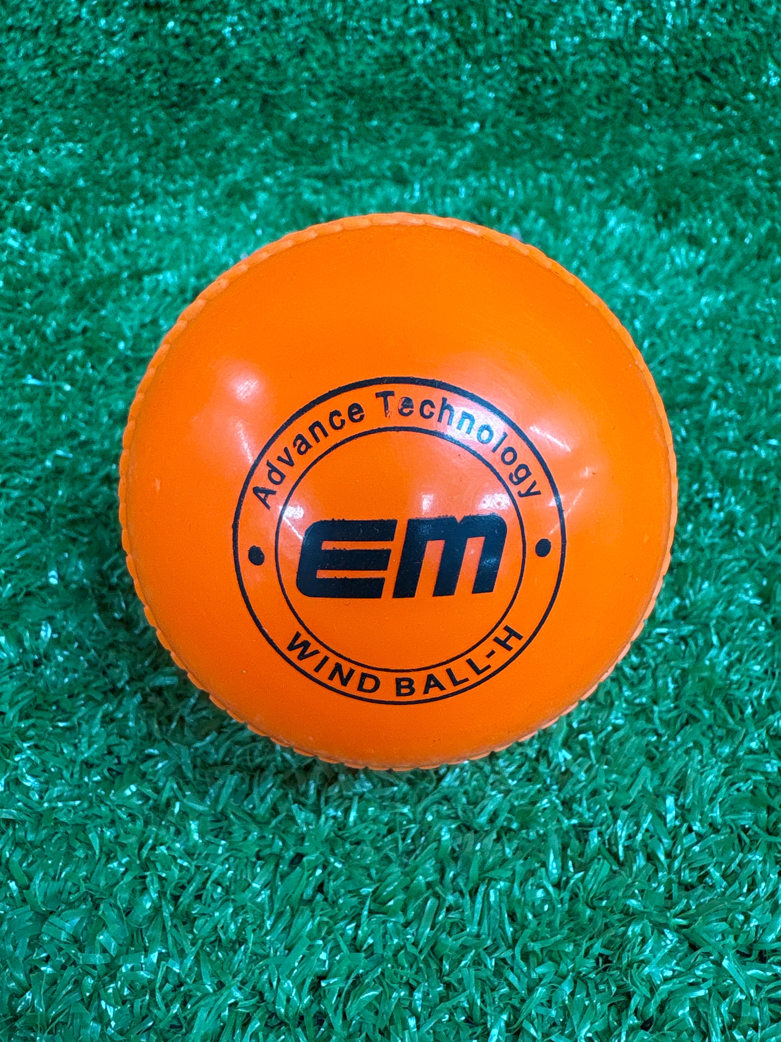 EM Heavy Windball Cricket Rubber Ball (120 Grams)