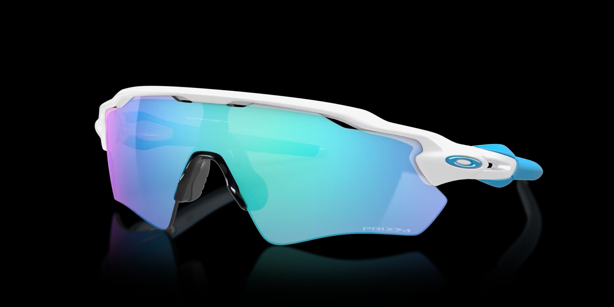 Oakley Radar EV Path (Prizm Sapphire Lenses, Polished White Frame)