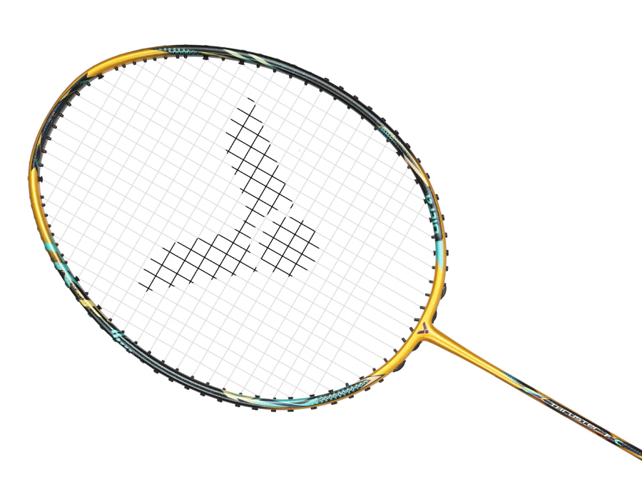 Victor TK-F C ULTRA X Jonatan Christie Badminton Racket - Unstrung by Victor - back view - TopCricketStore