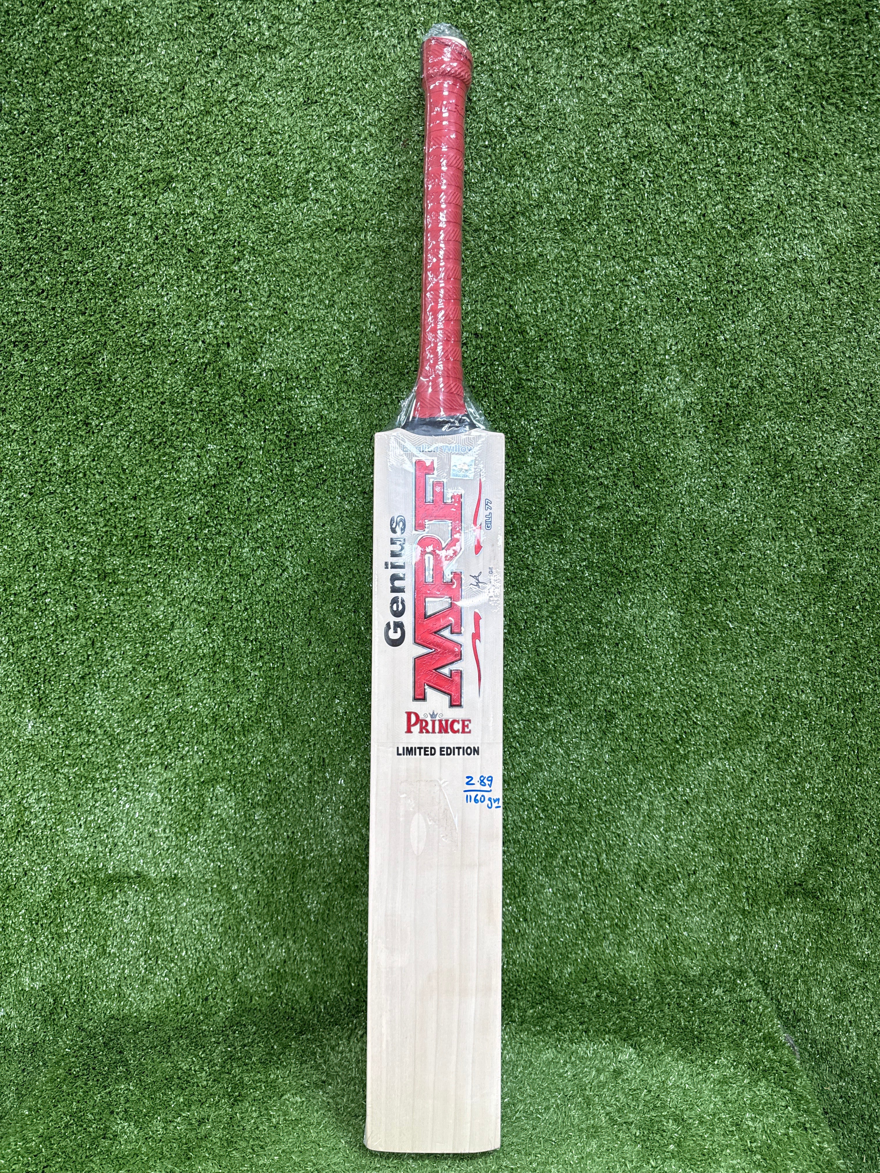 MRF Prince Limited Edition Grade 1 English Willow Cricket Bat (SH)