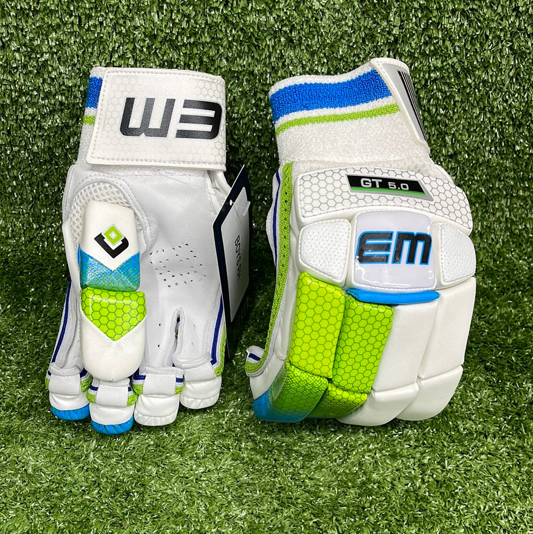 EM GT 5.0 Adult Cricket Batting Gloves