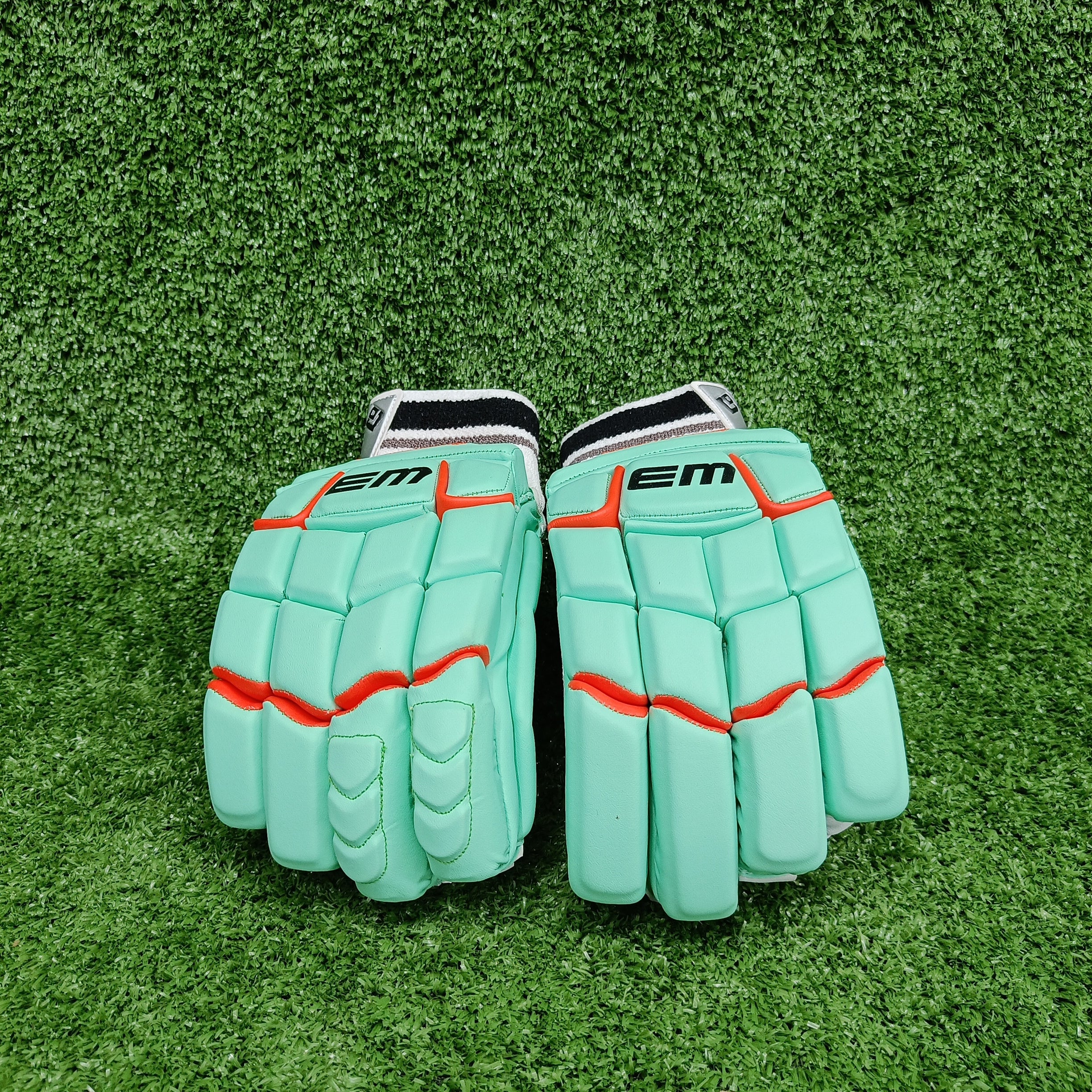 EM GT 1.0 Green Junior / Youth Cricket Batting Gloves