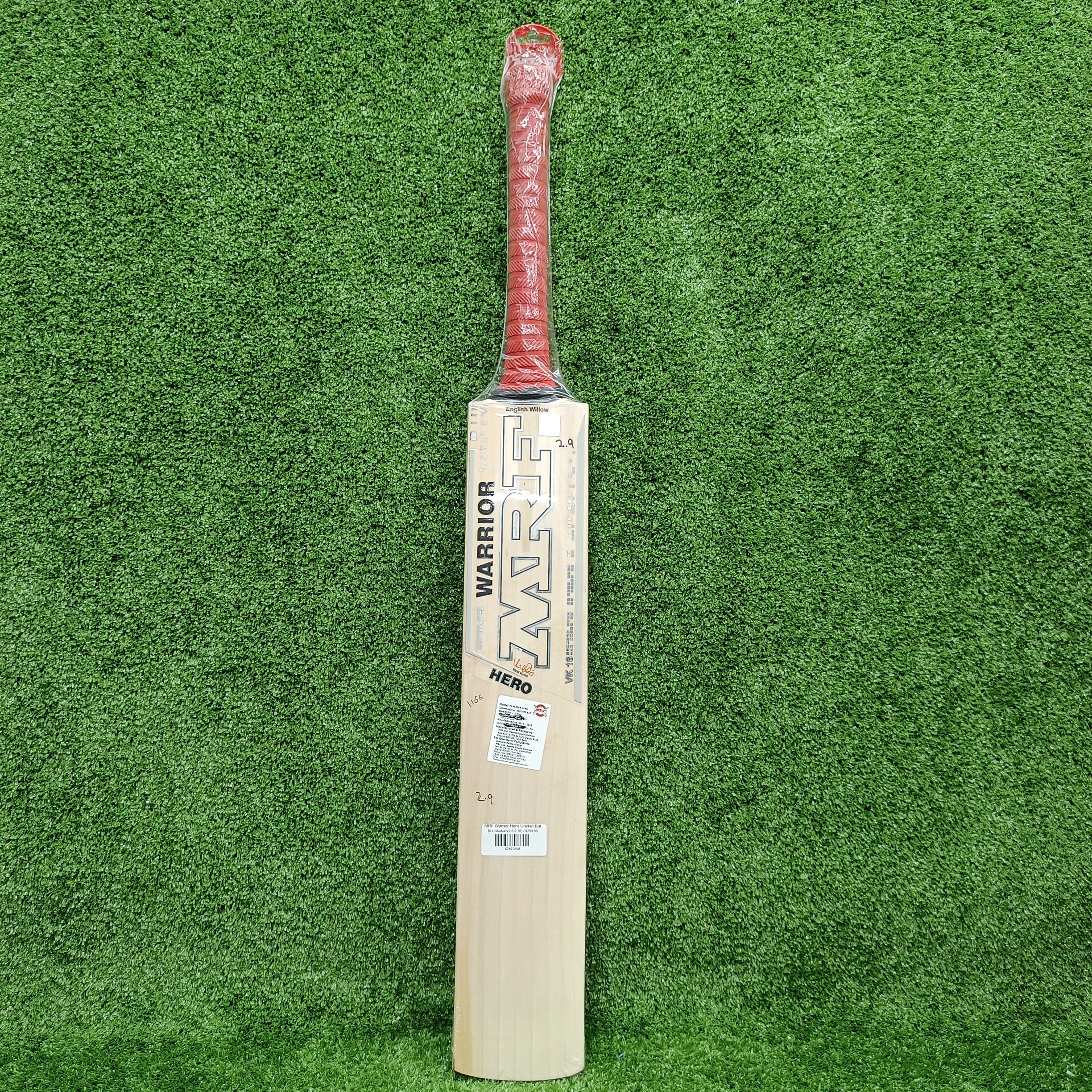 MRF Warrior Hero Cricket Bat