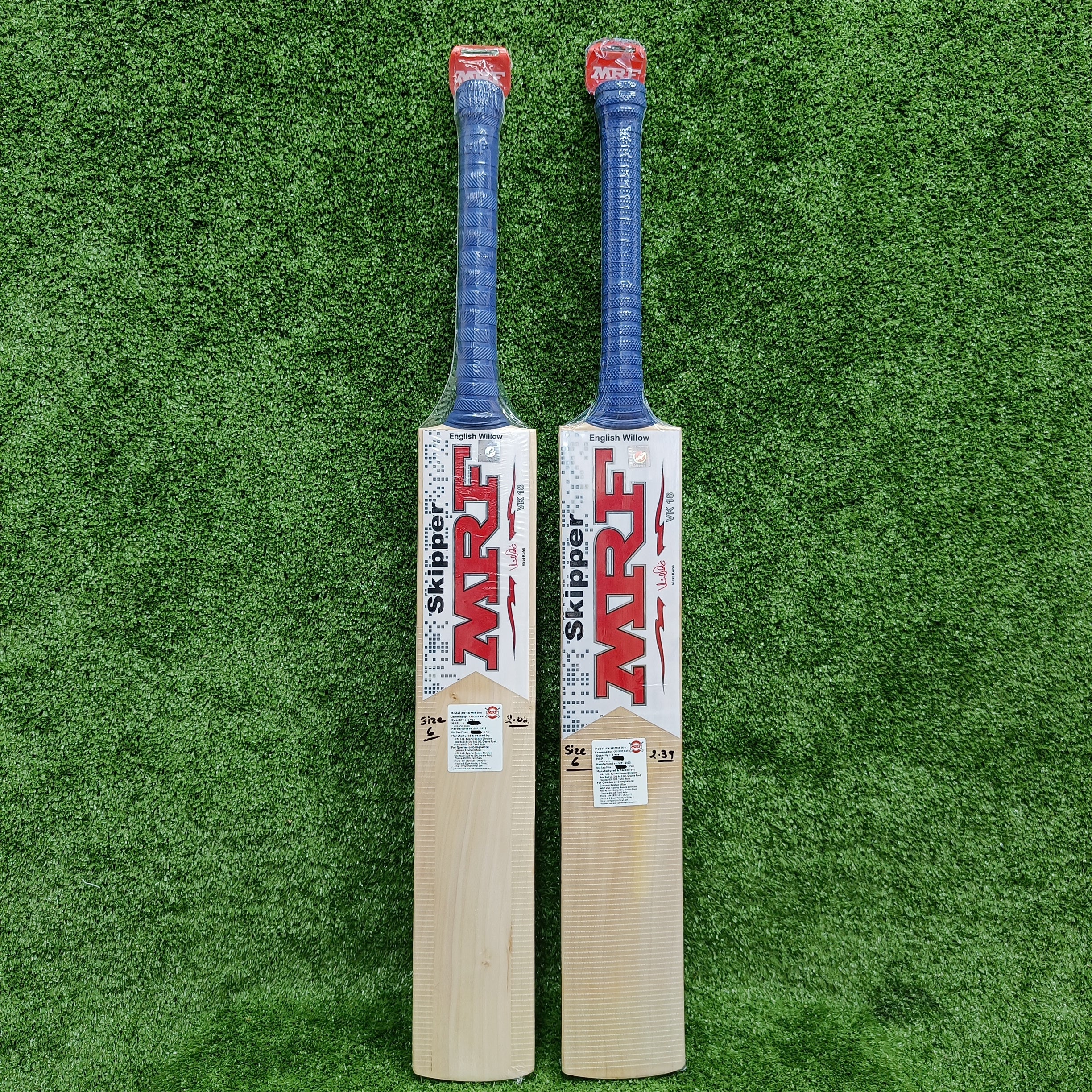 MRF Skipper Junior / Youth English Willow Cricket Bat