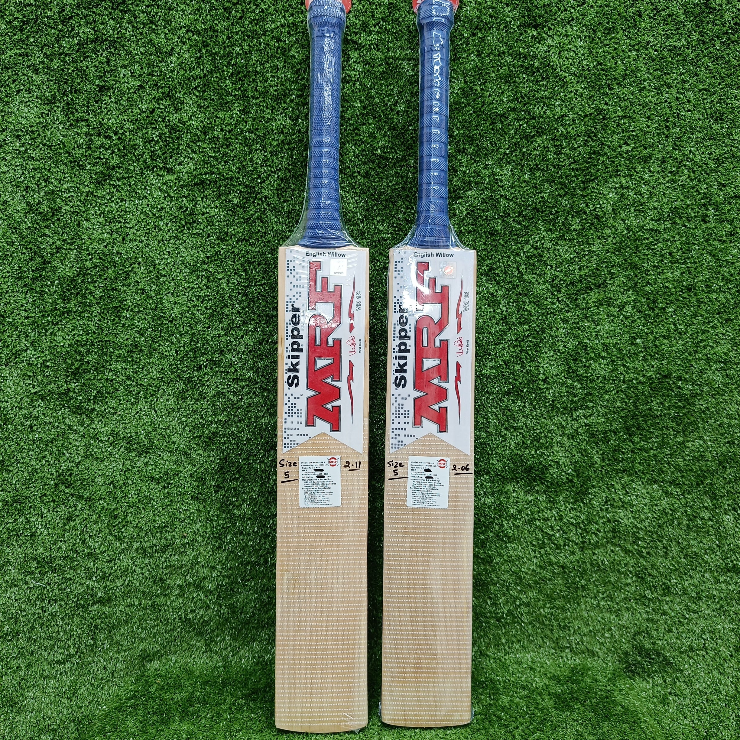 MRF Skipper Junior / Youth English Willow Cricket Bat