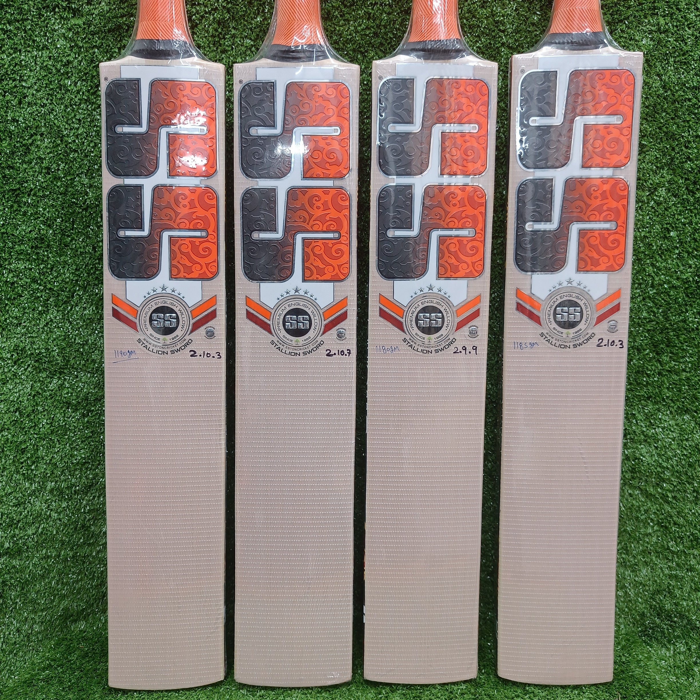 SS Stallion Sword FULL STICKERED English Willow Cricket Bat