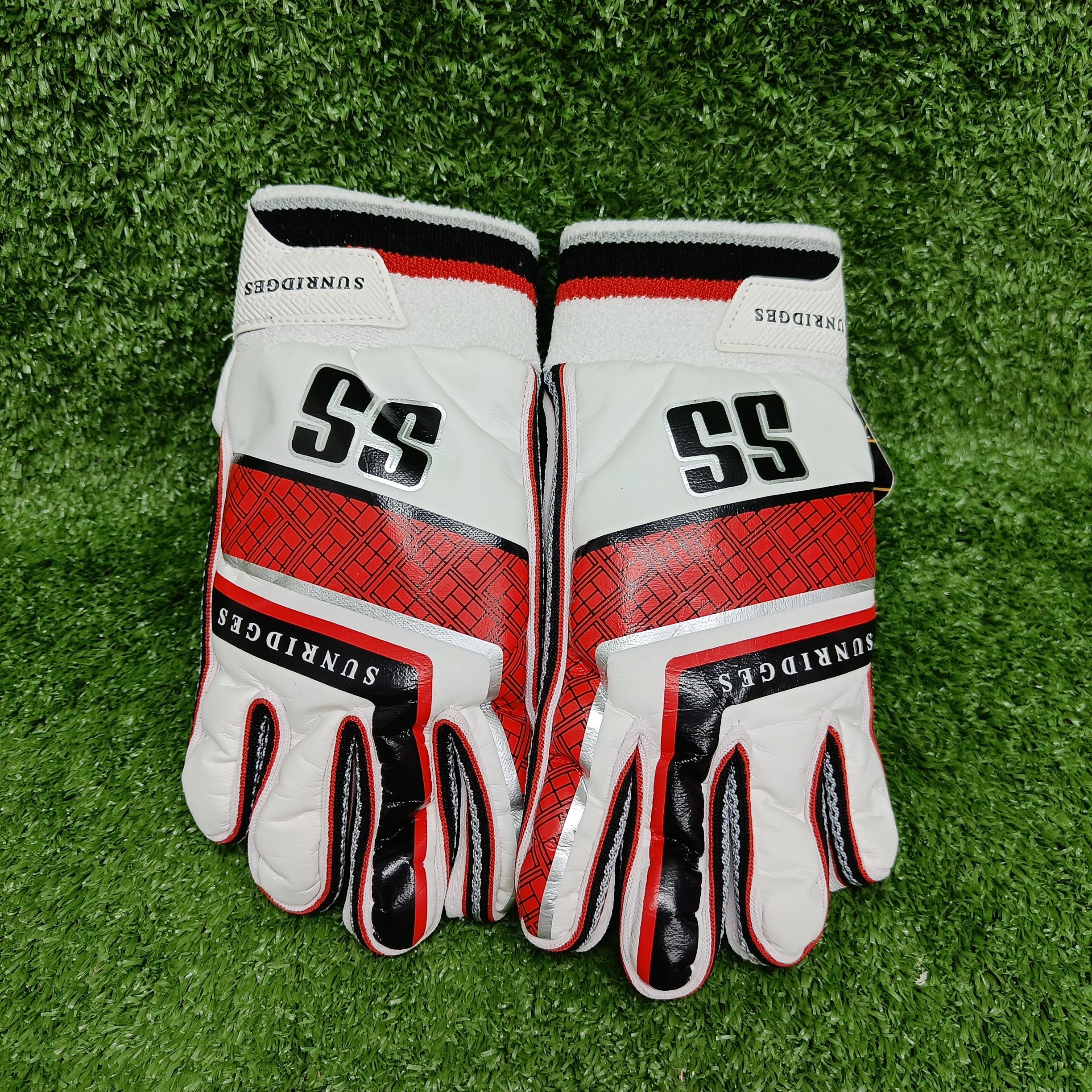 SS Indoor Adult Tennis Ball Cricket Batting Gloves (Ambidextrous)