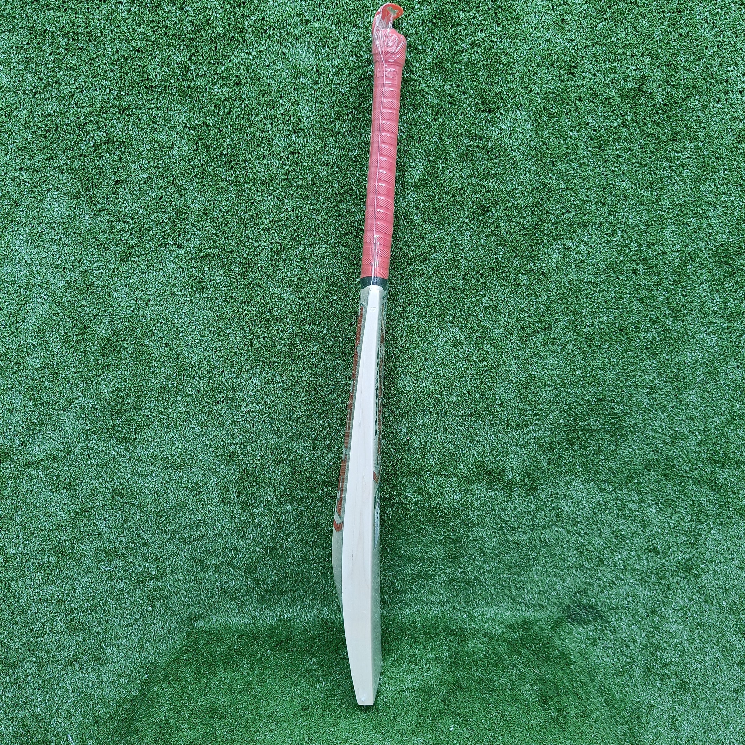 MRF King (Virat Kohli Players) English Willow Cricket Bat by MRF - close-up detail - TopCricketStore