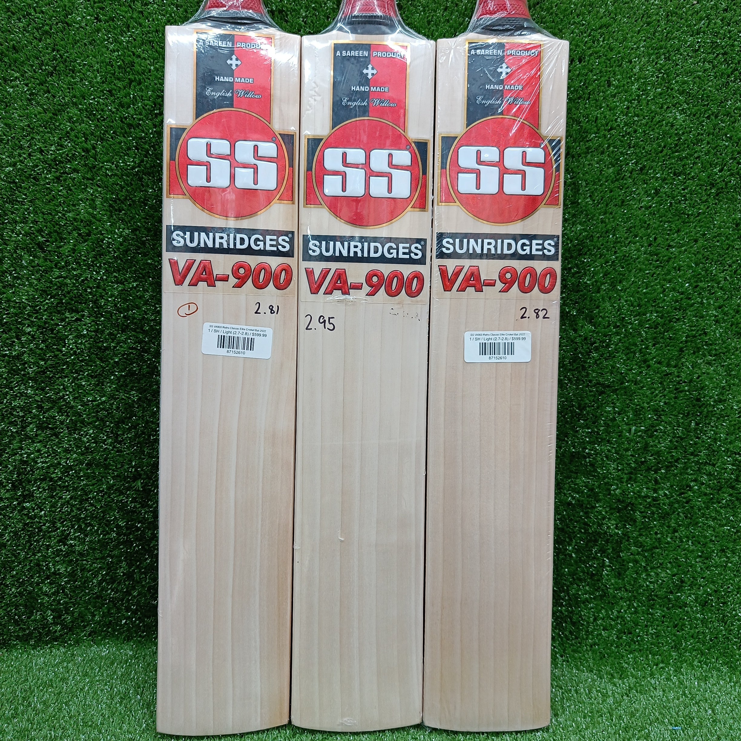 SS VA 900 Retro Classic Elite Cricket Bat