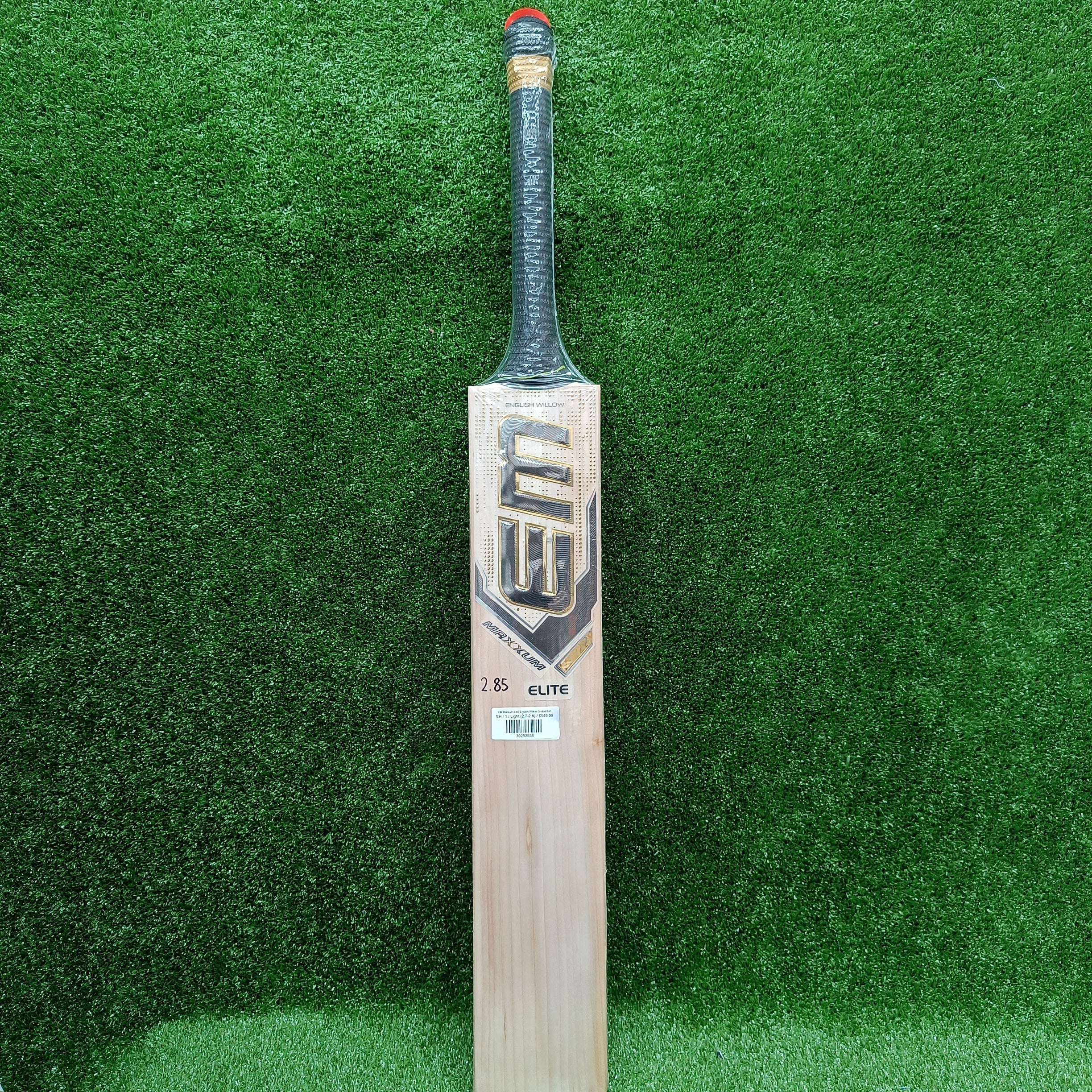 EM Maxxum Elite English Willow Cricket Bat