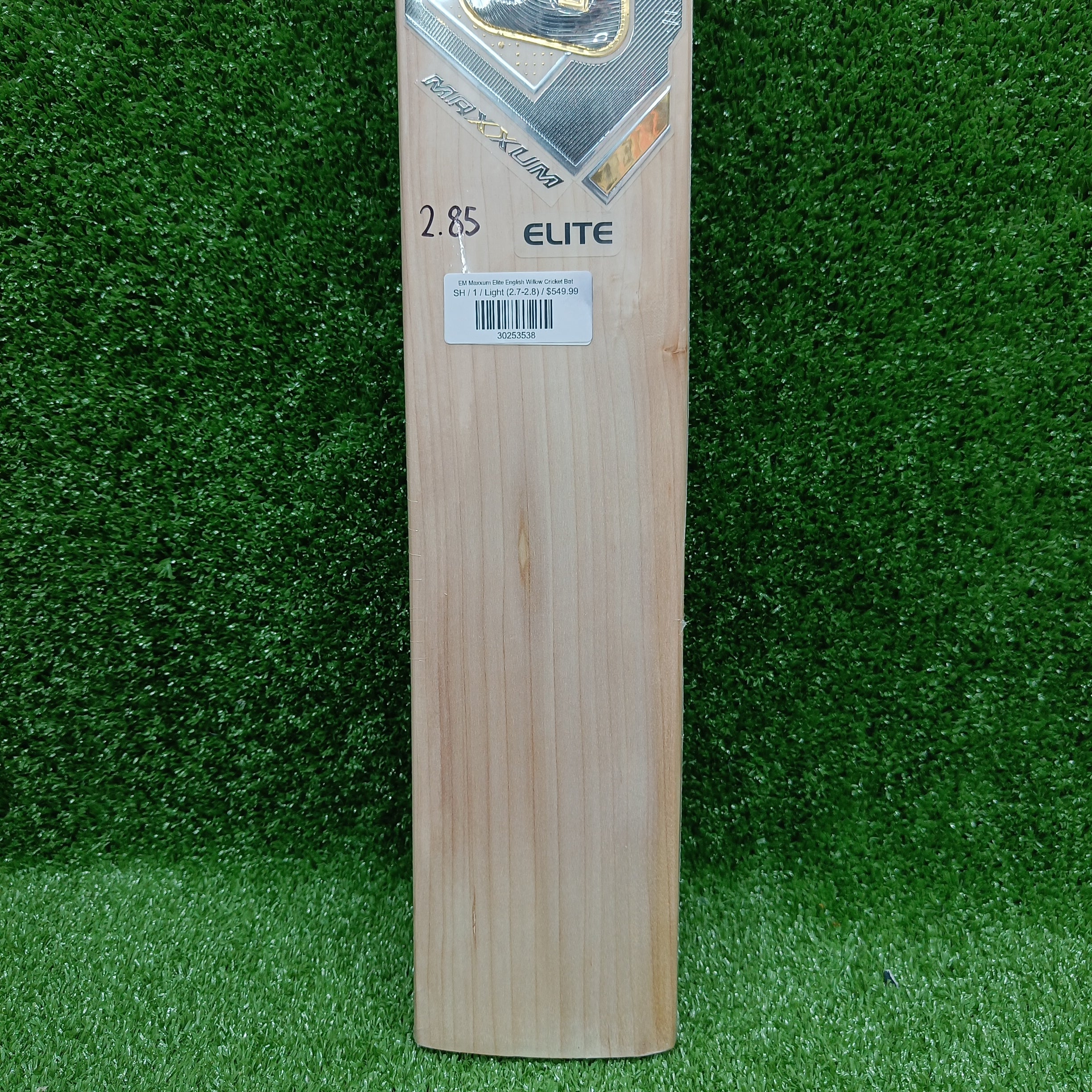 EM Maxxum Elite English Willow Cricket Bat