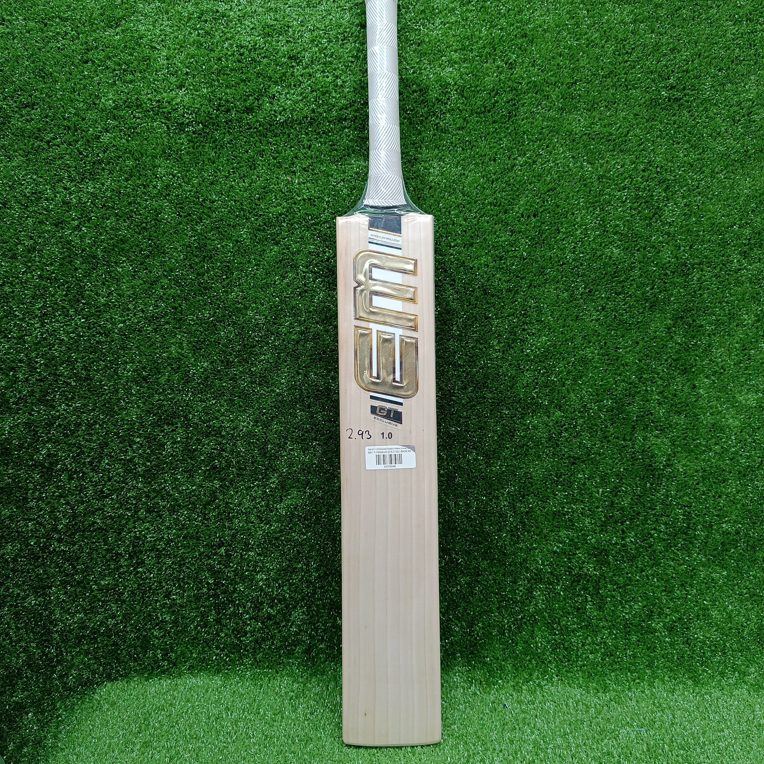 EM GT 1.0 Exclusive English Willow Cricket Bat