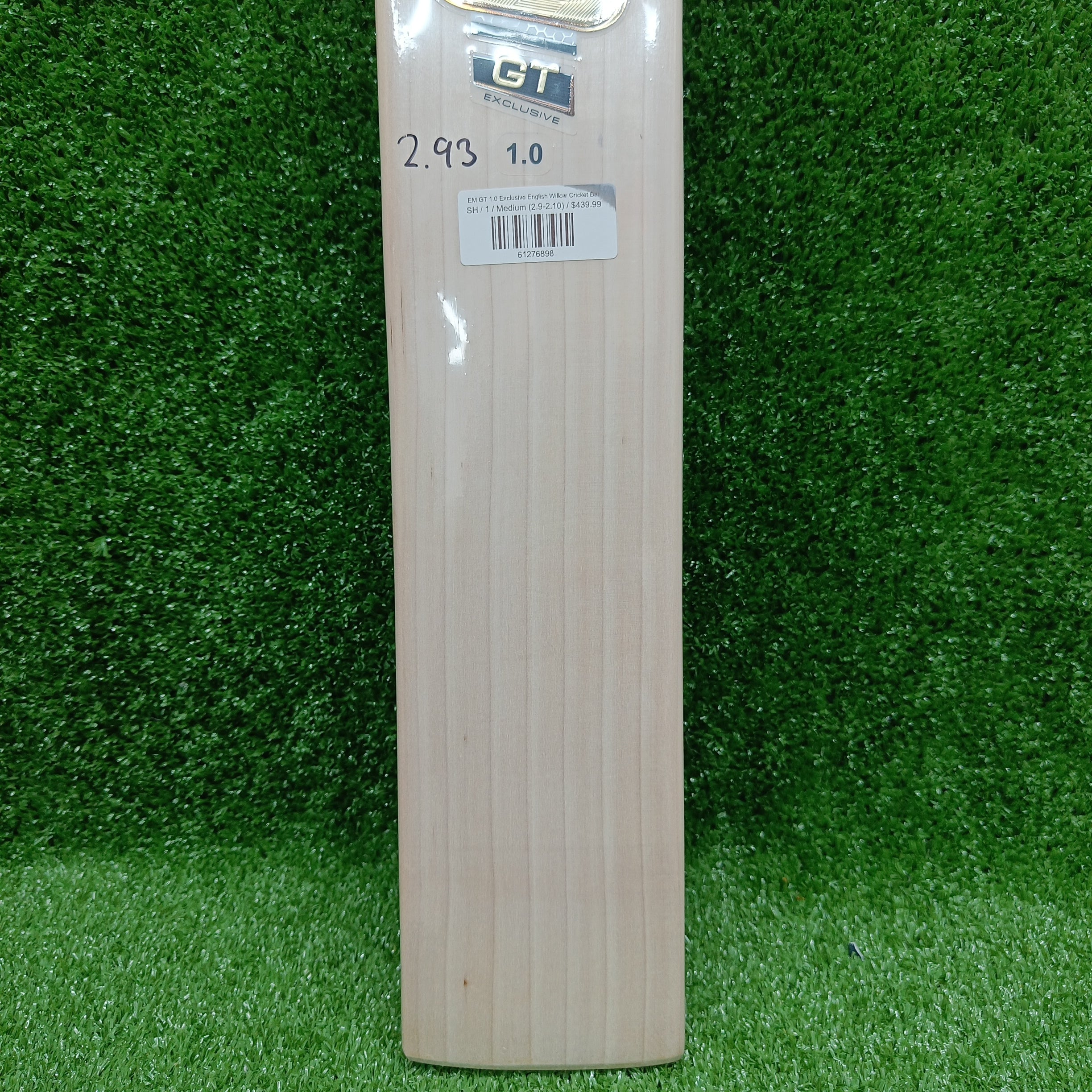 EM GT 1.0 Exclusive English Willow Cricket Bat