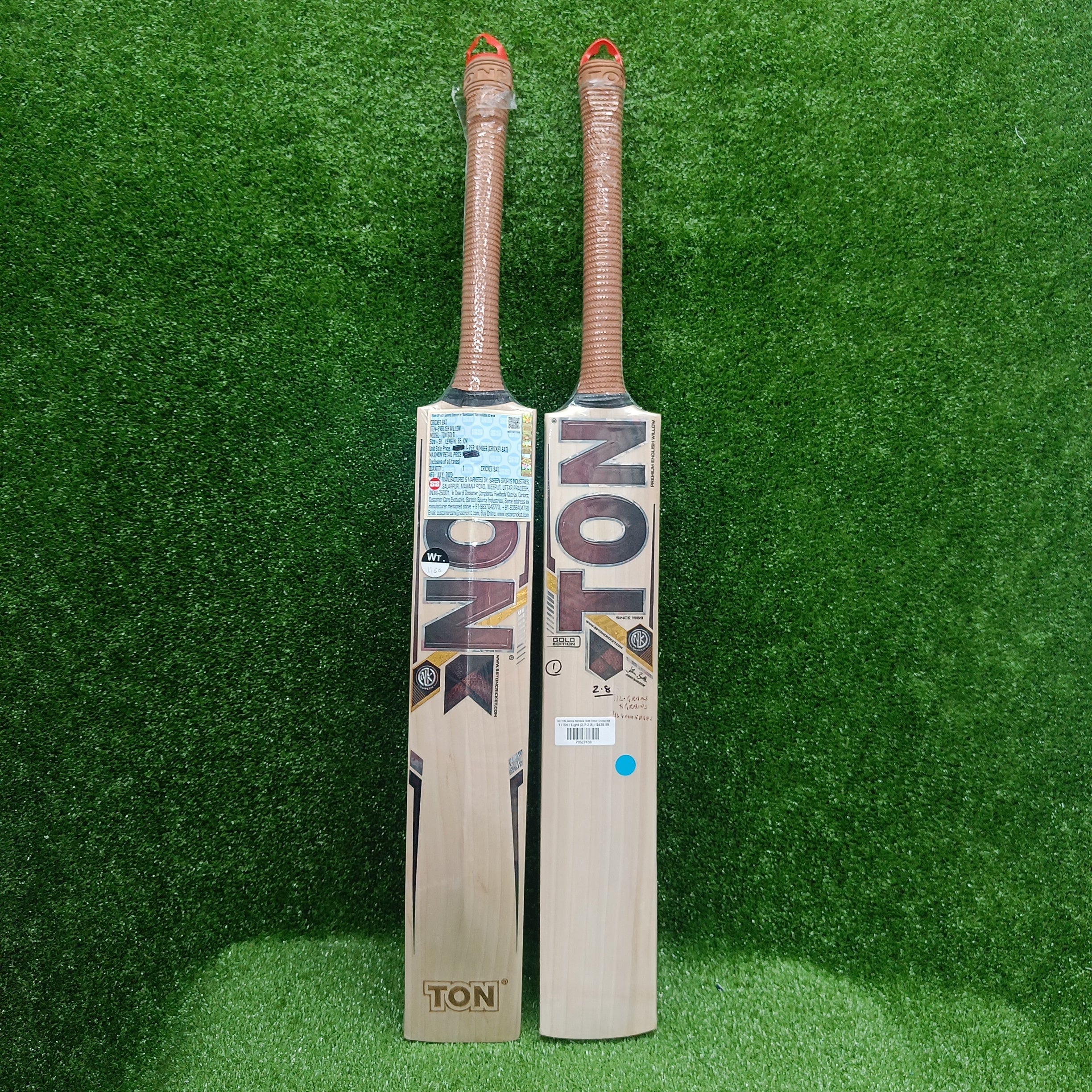 SS TON Johnny Bairstow Gold Edition Cricket Bat