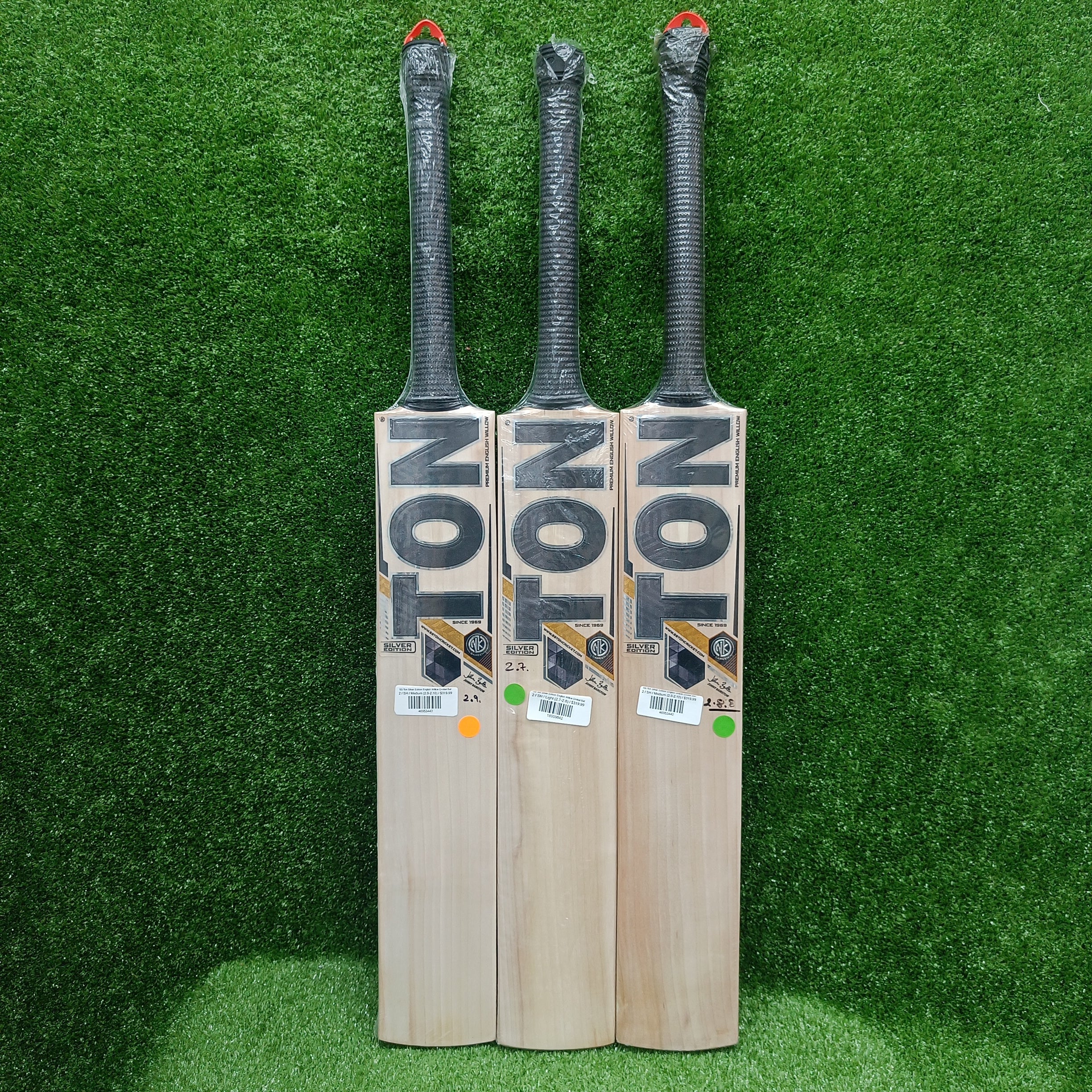 SS Ton Silver Edition English Willow Cricket Bat