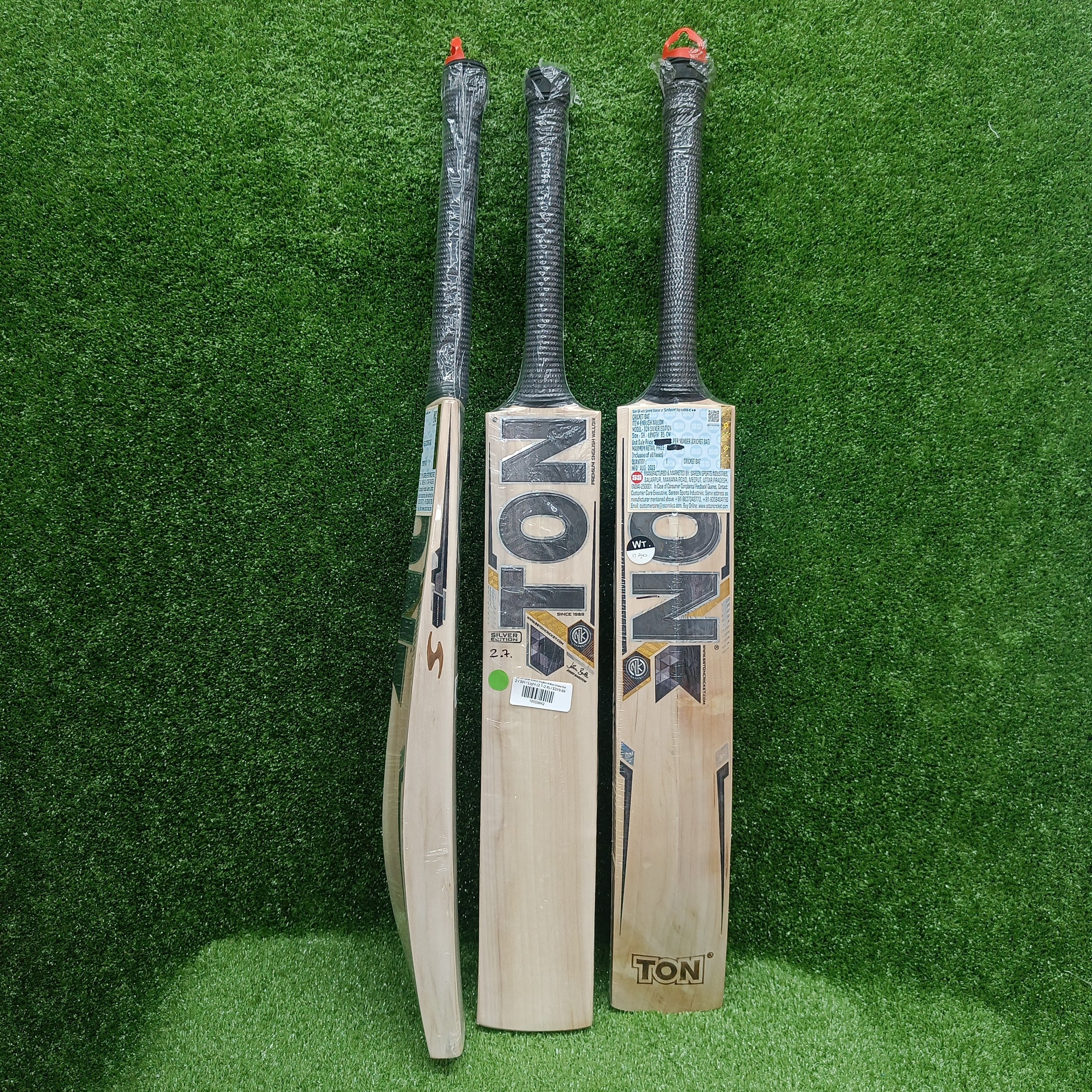SS Ton Silver Edition English Willow Cricket Bat