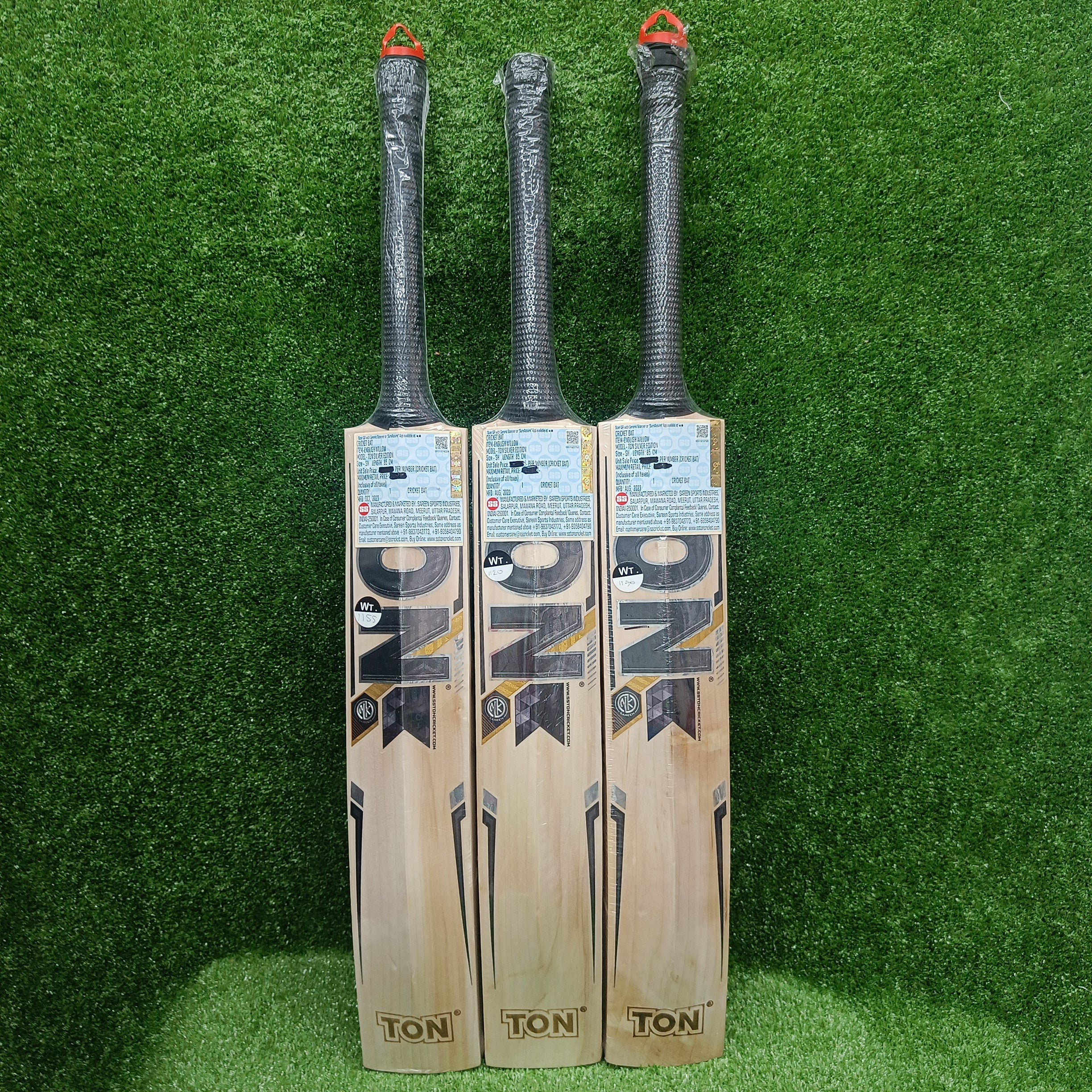SS Ton Silver Edition English Willow Cricket Bat