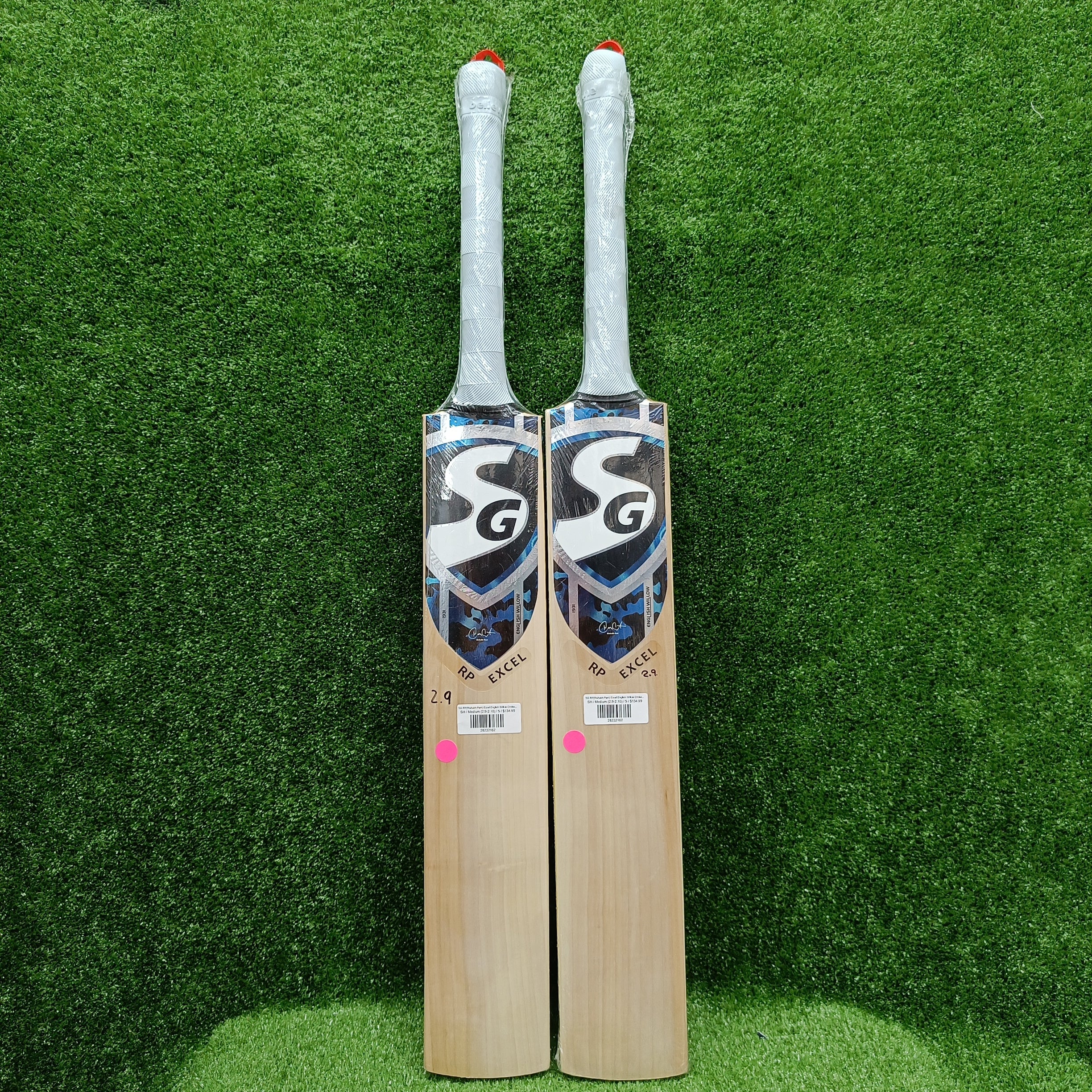 SG RP(Rishabh Pant) Excel English Willow Cricket Bat