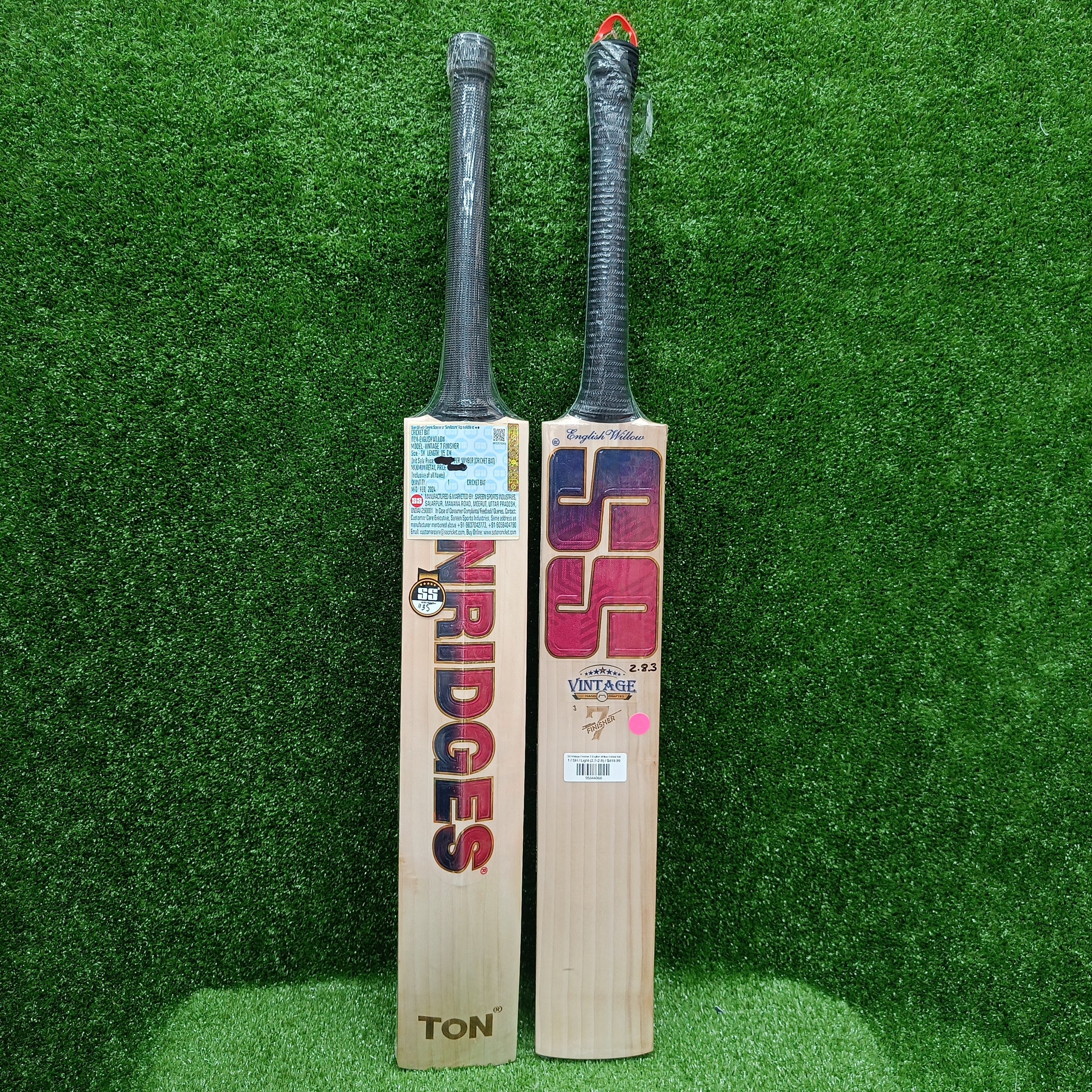 SS Vintage Finisher 7 English Willow Cricket Bat