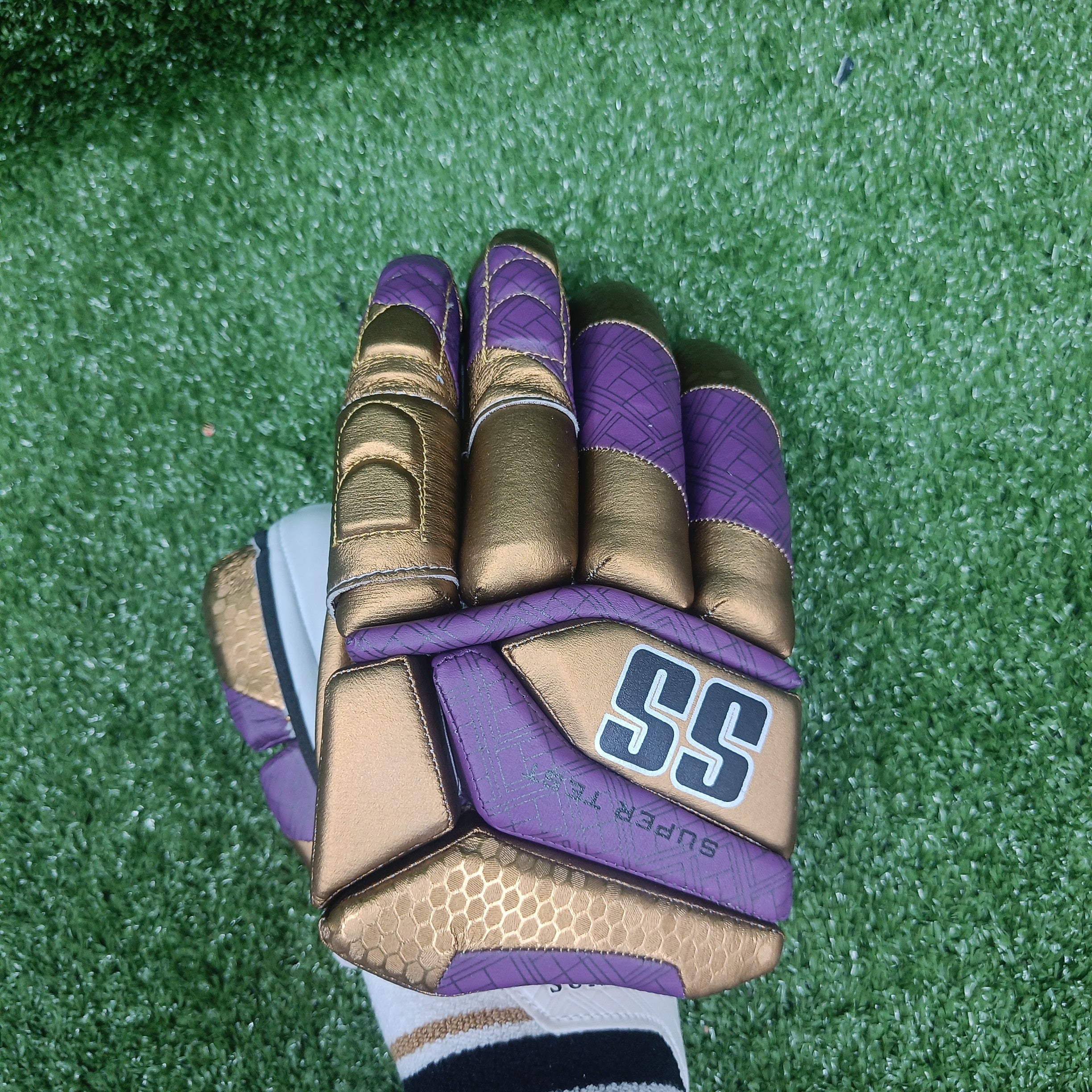 SS Super Test Kolkata Knight Riders IPL Cricket Batting Gloves 4