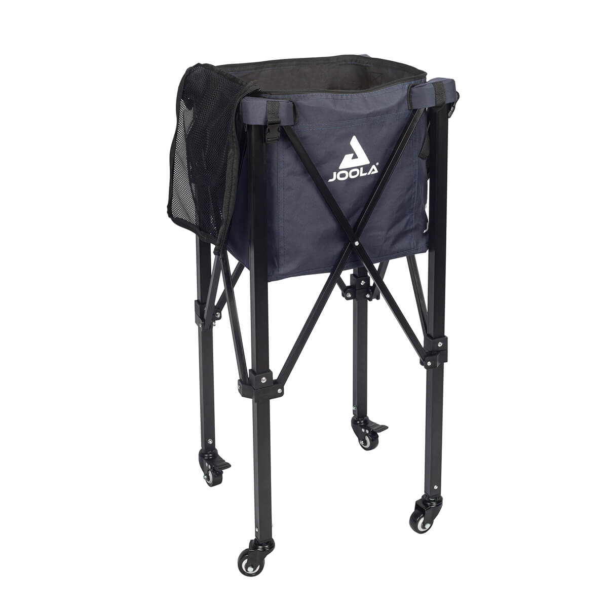 JOOLA pickleball ball caddy holding 100 balls with locking casters