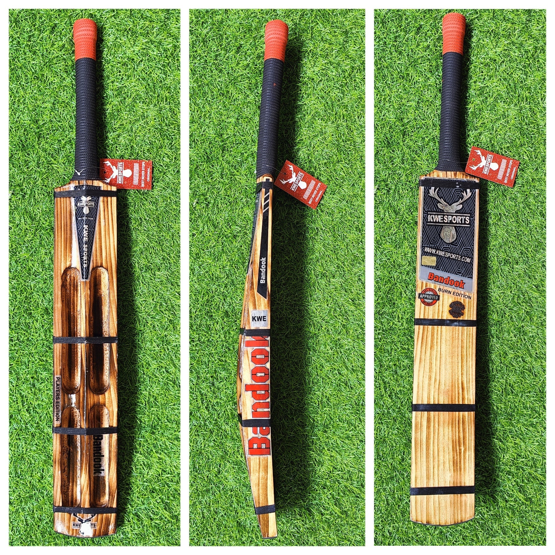 Bandook Burn Edition - Players Edition Scoop Bats (4 Scoops - 35 Inches Height)