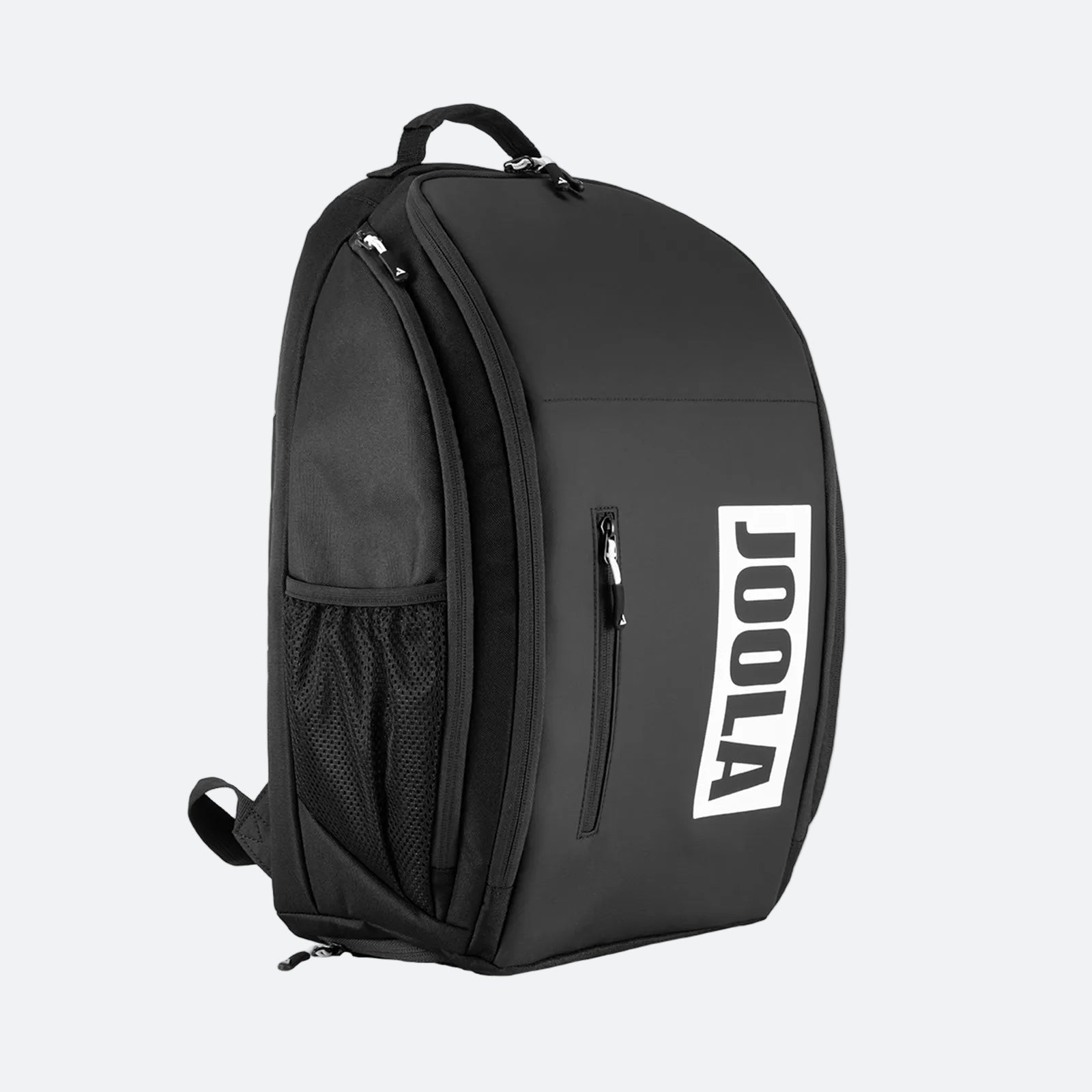 JOOLA Vision II backpack side profile with bottle pocket