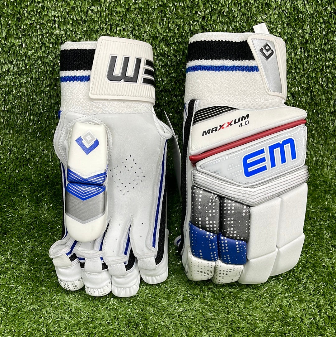 EM Maxxum 4.0 Adult Cricket Batting Gloves