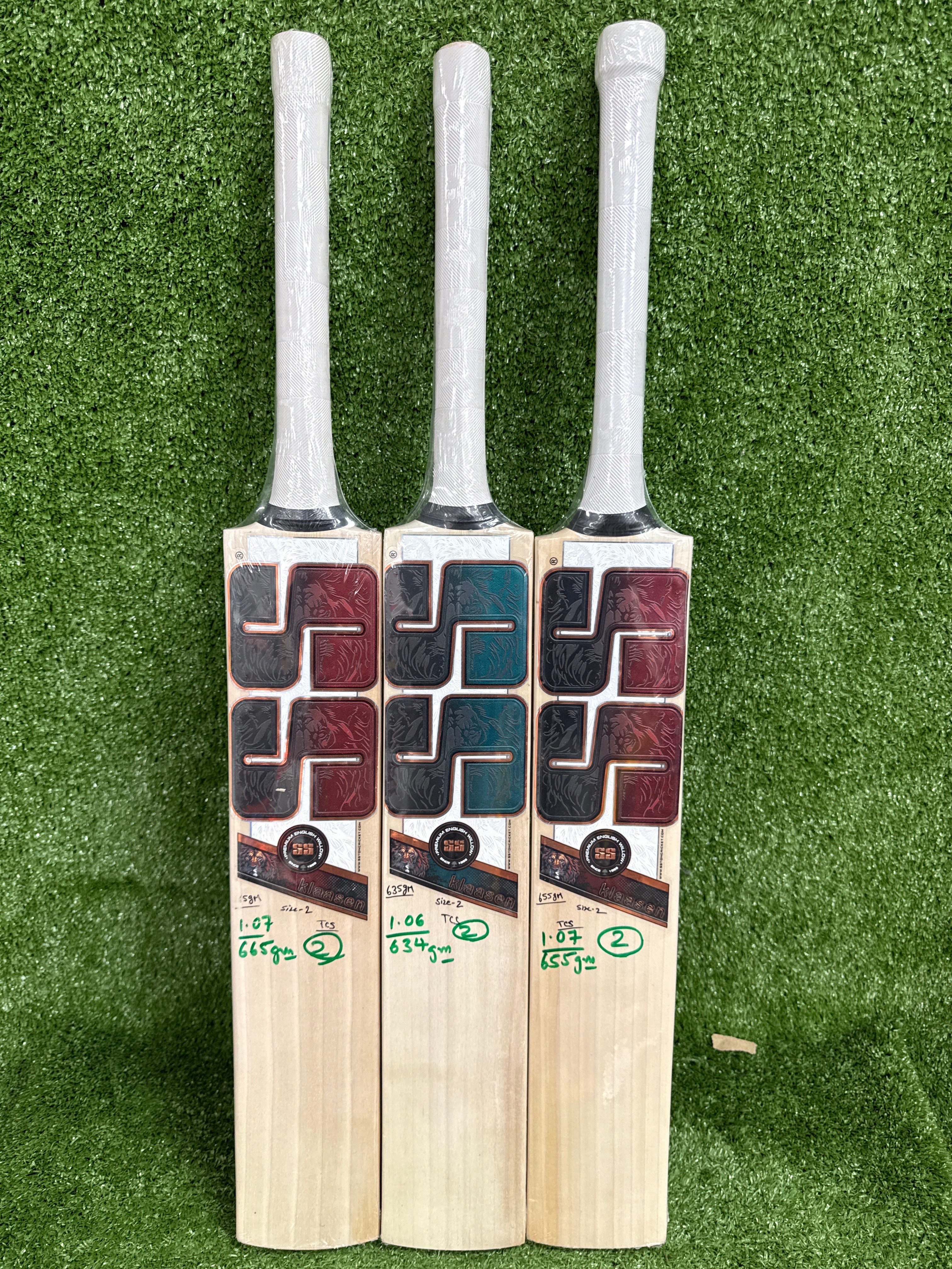 SS Heinrich Klassen Players Colt Junior / Youth English Willow Cricket Bat
