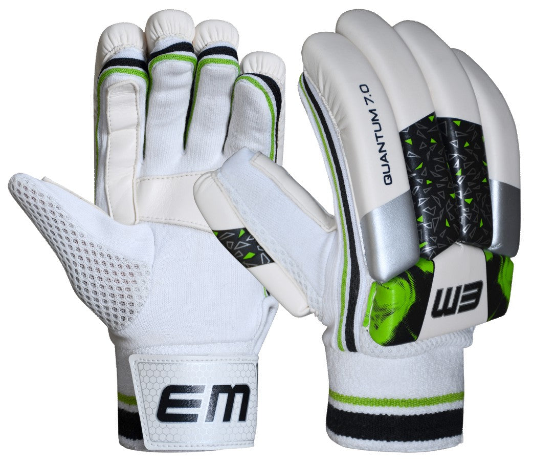 EM Quantum 7.0 Adult Cricket Batting Gloves