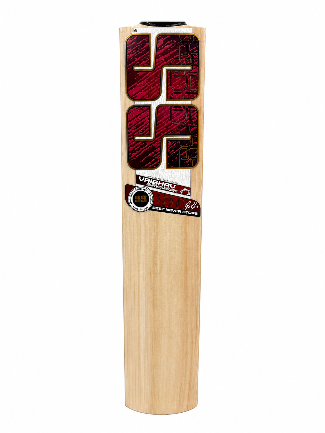 SS Vaibhav Suryavanshi Grade 1 English Willow Cricket Bat – Players Edition SS