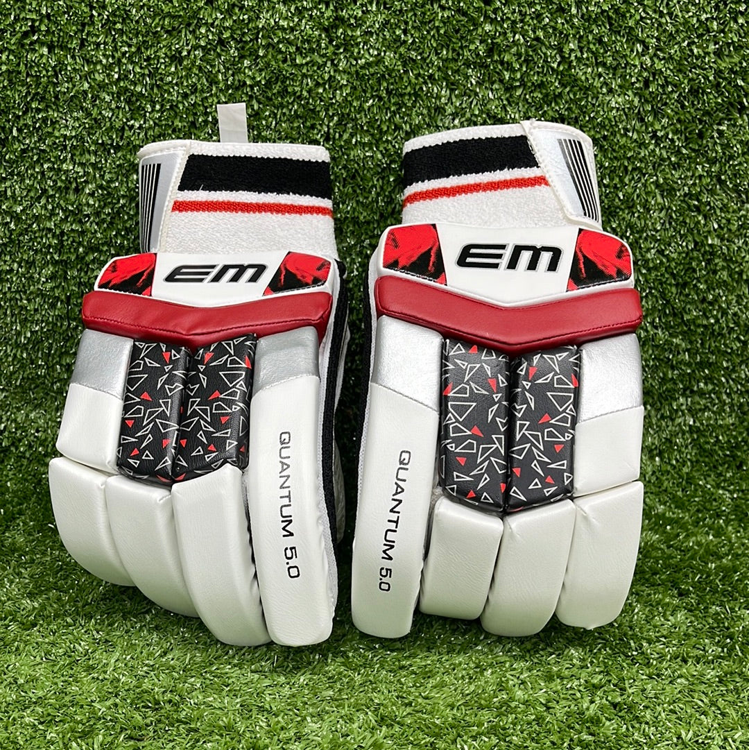 EM Quantum 5.0 Adult Cricket Batting Gloves