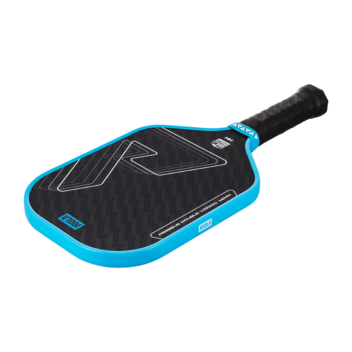 JOOLA Perseus Double Vision thermoformed paddle edge profile