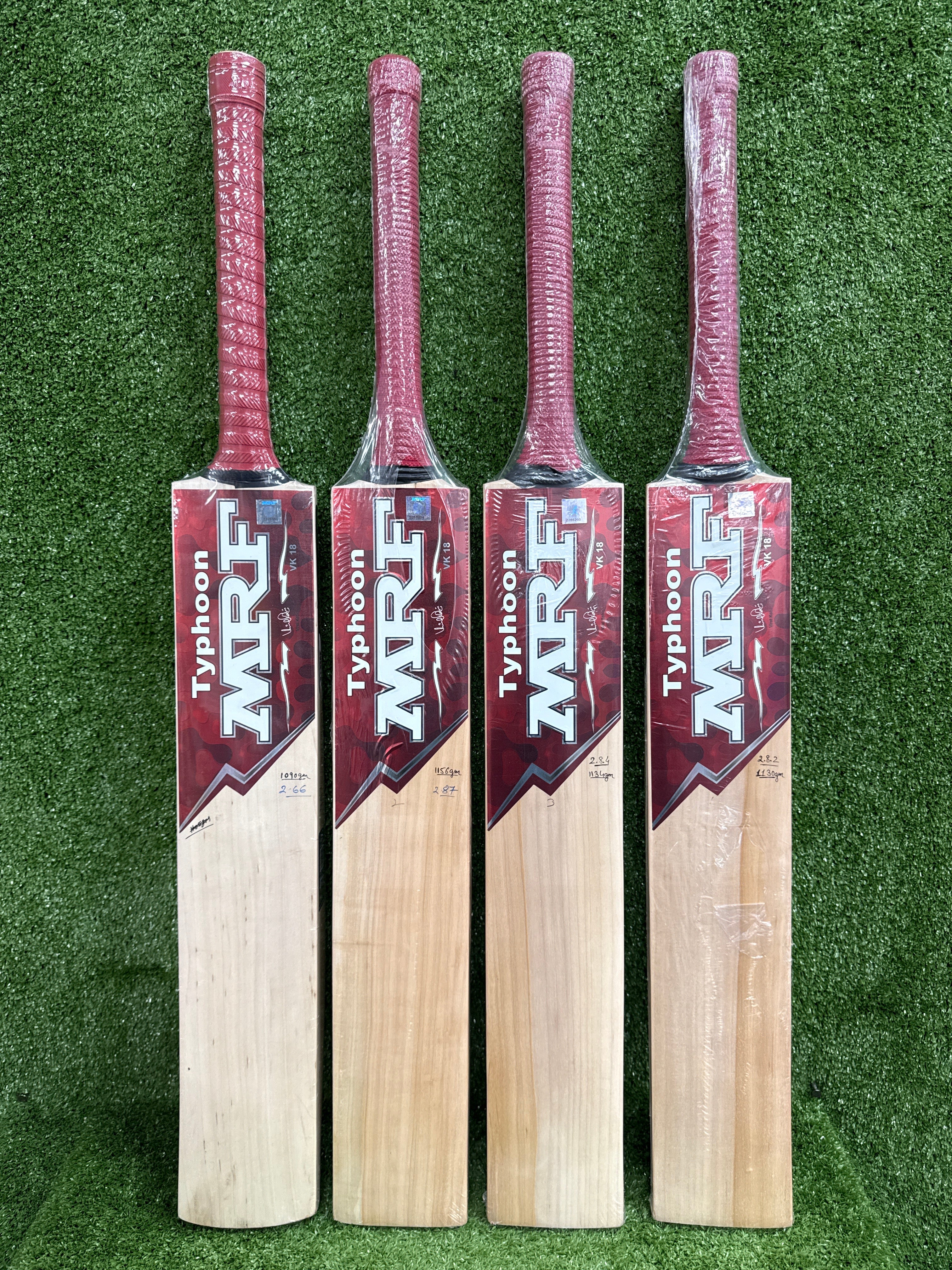 MRF Typhoon Kashmir Willow Cricket Bat