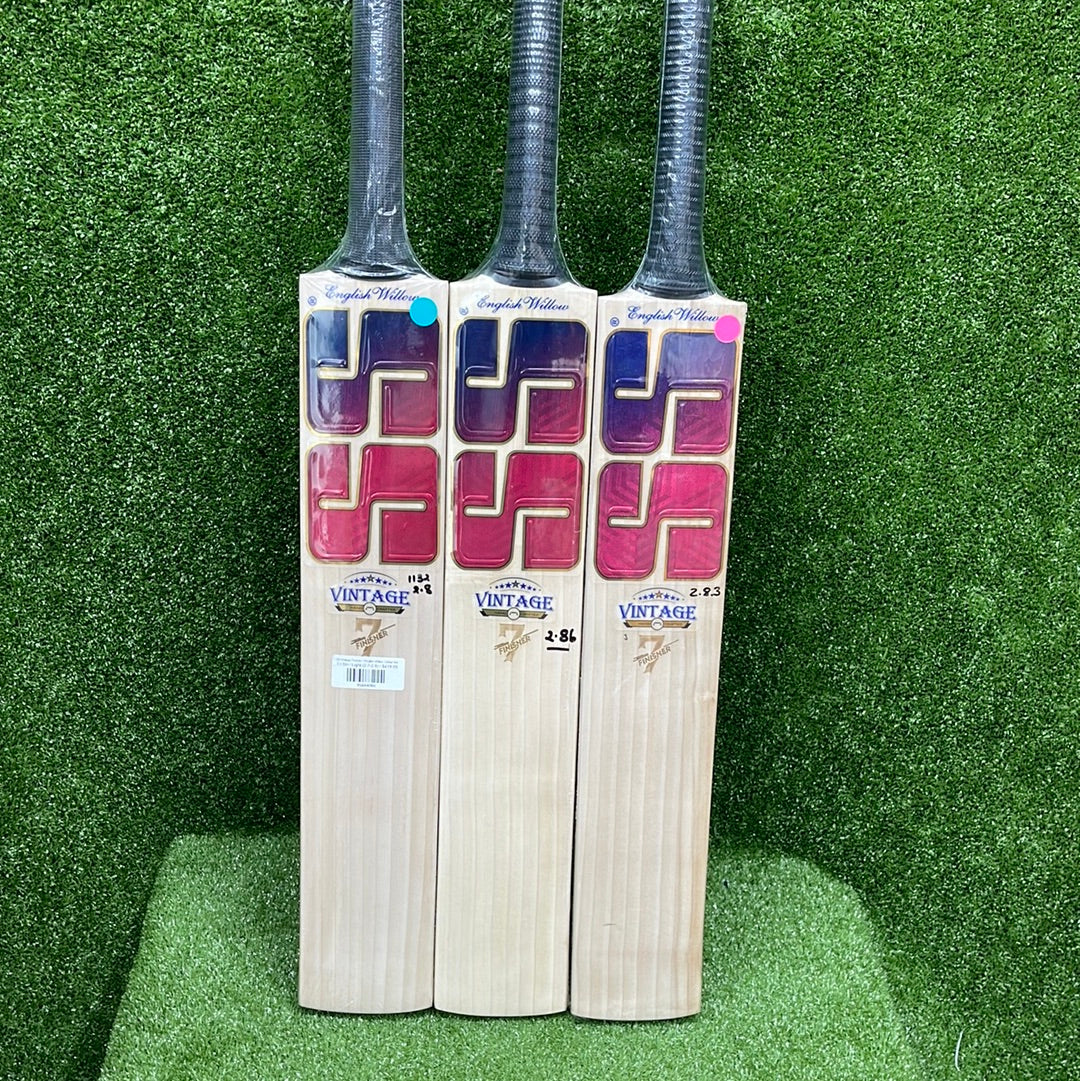 SS Vintage Finisher 7 English Willow Cricket Bat