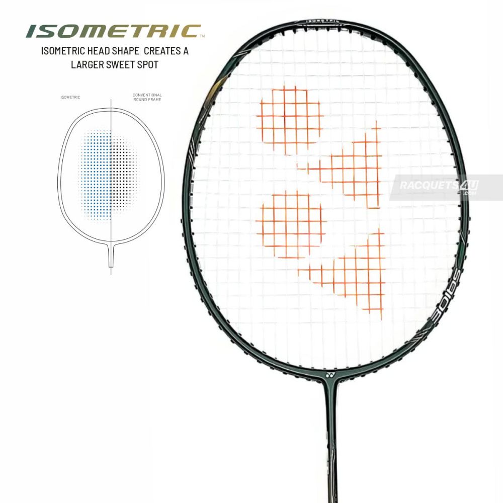 Yonex Astrox Lite 43I Dark Green Badminton Racket Prestrung - Made in China