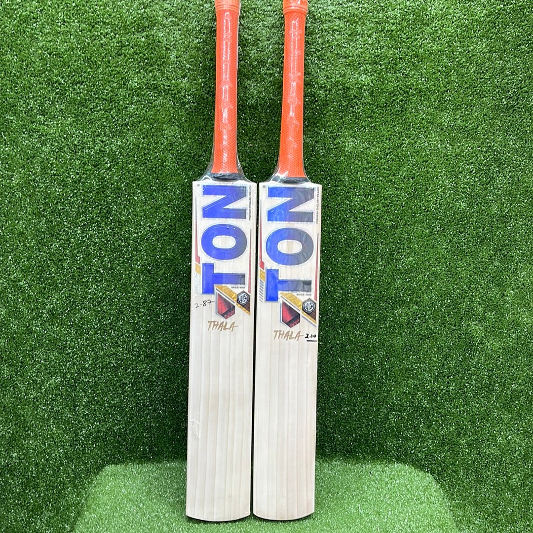 SS Ton Dhoni Thala English Willow Cricket Bat (Big Edge)