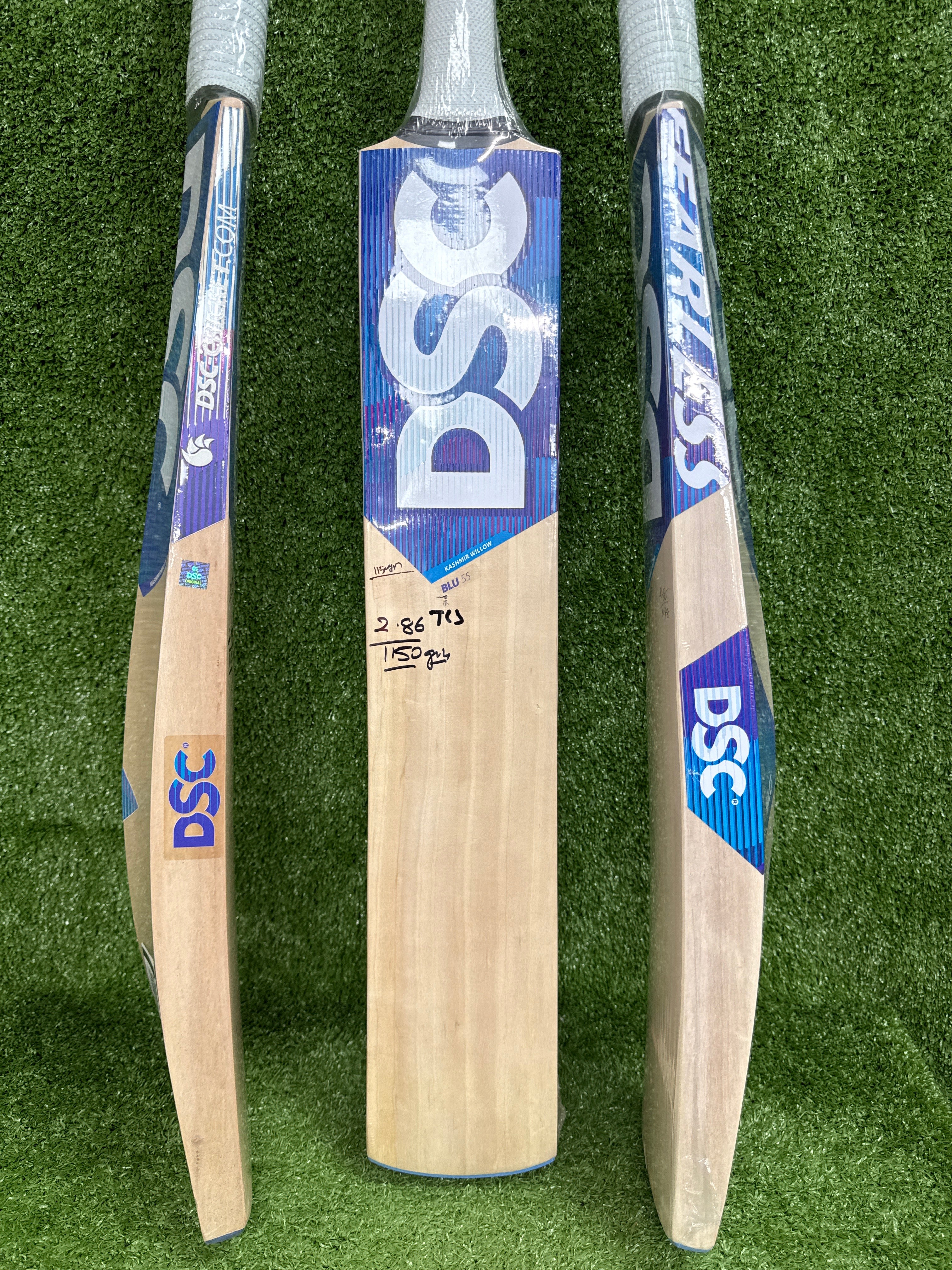 DSC Blu 55 Kashmir Willow Cricket Bat