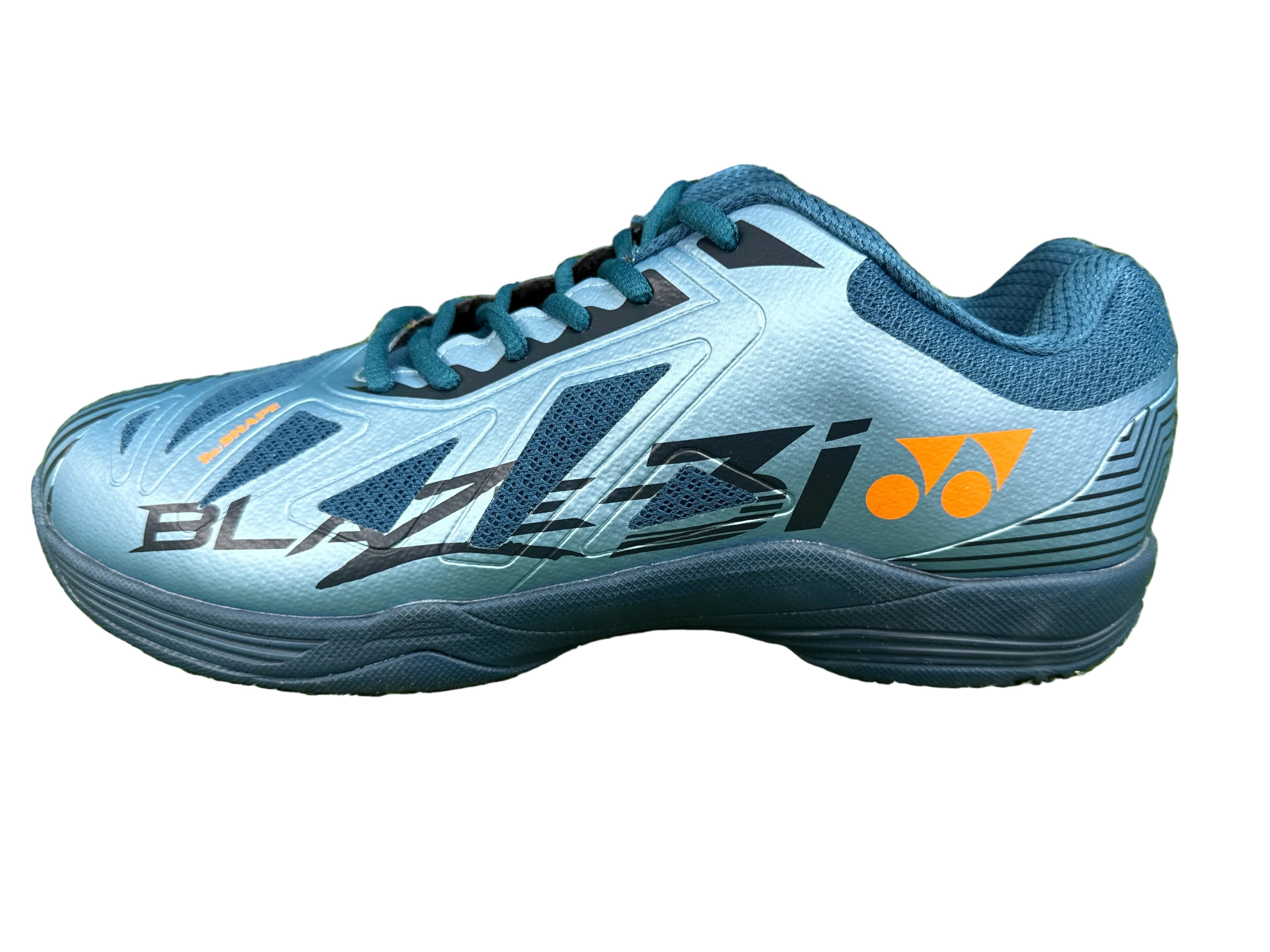 Yonex Blaze 3i Badminton Shoes – Crystal Teal / Hyper Orange