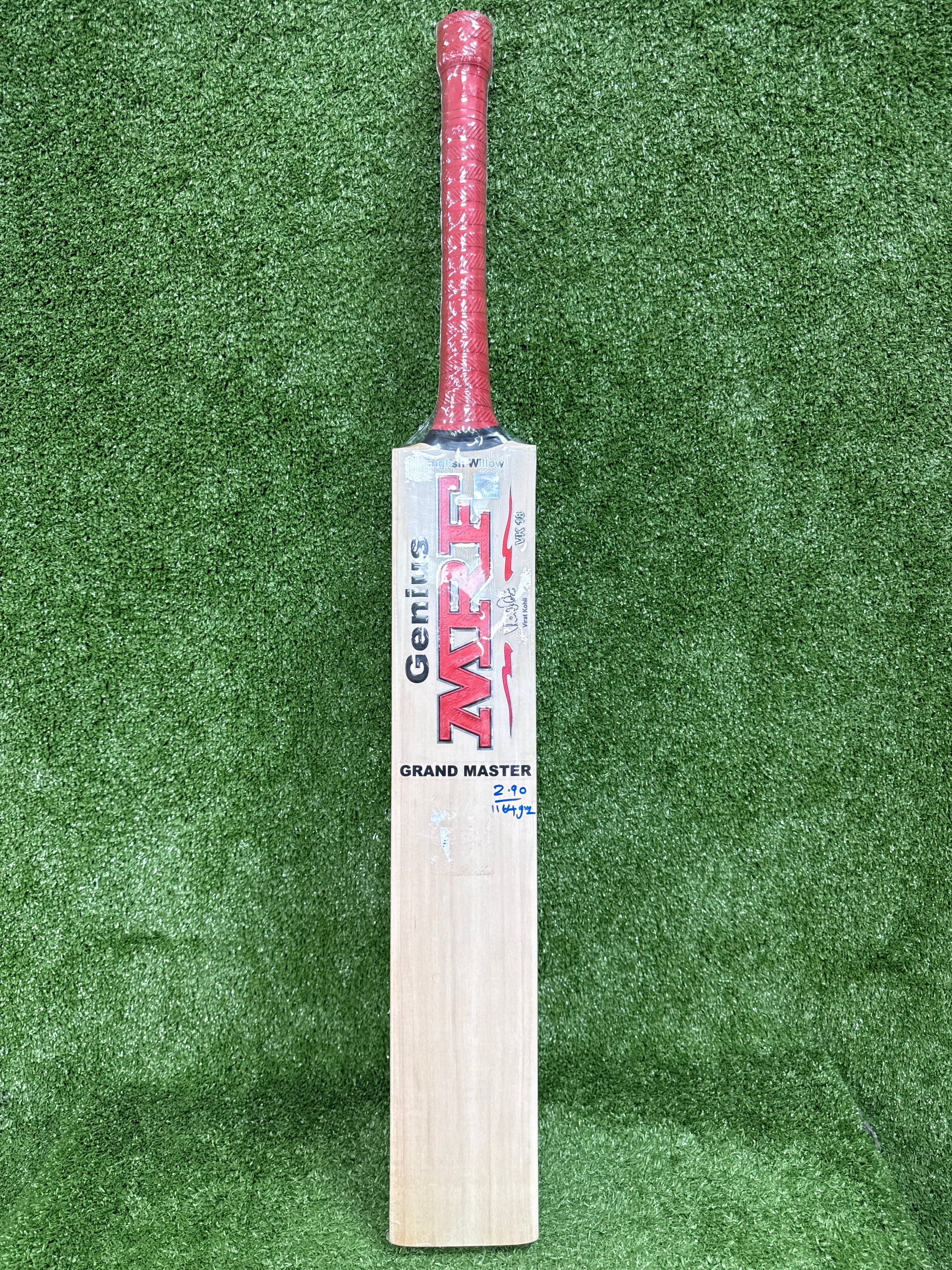 MRF Genius VK 18 Grand Master English Willow Cricket Bat