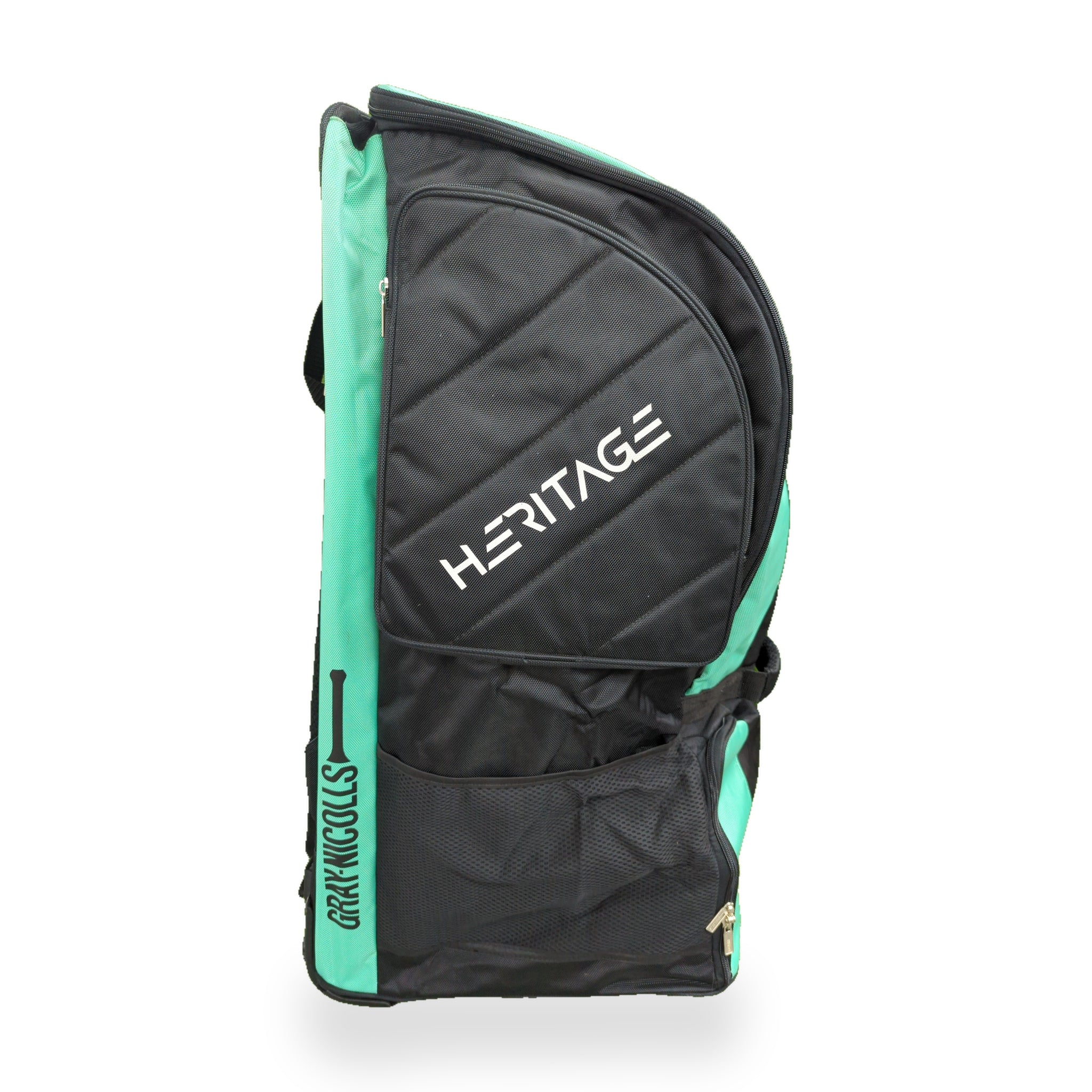 Gray-Nicolls Heritage Duffle Wheele Cricket Kit Bag - Teal Color GN