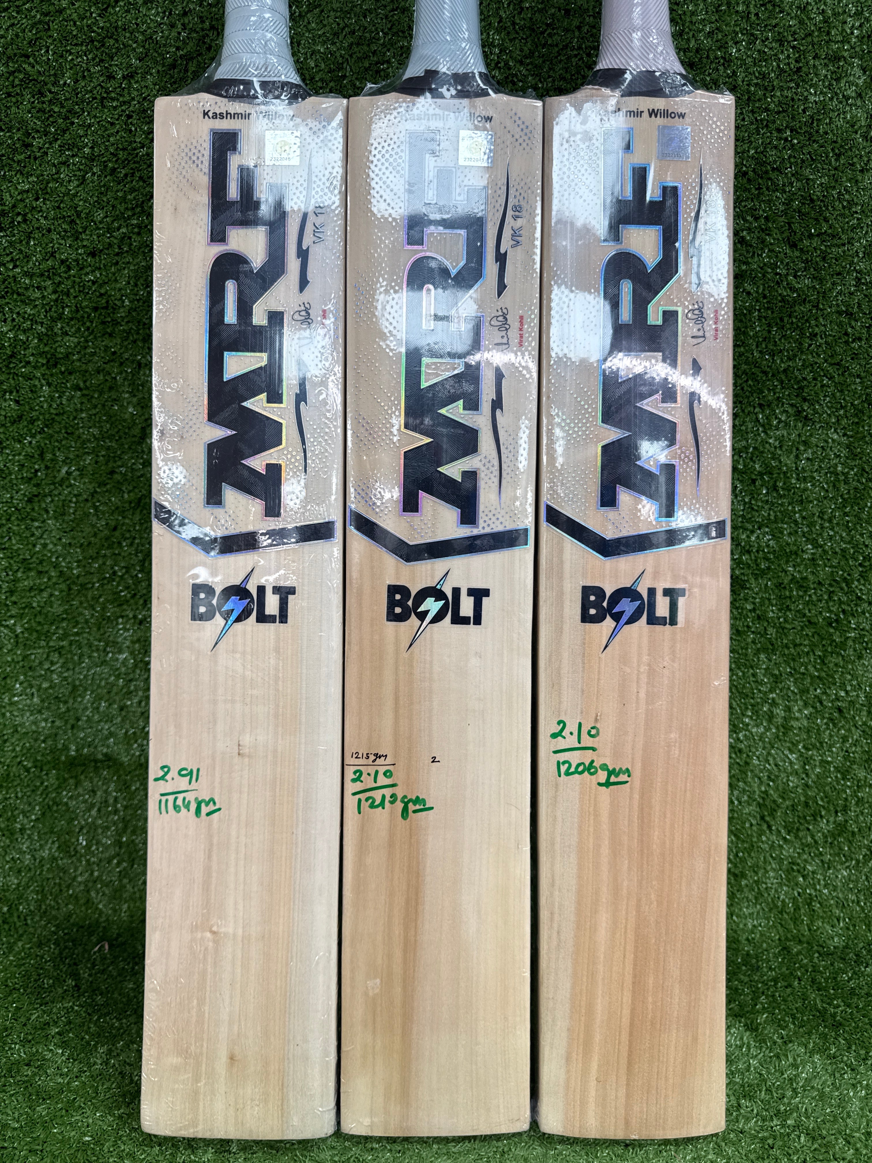 MRF Bolt Premier Kashmir Willow Cricket Bat