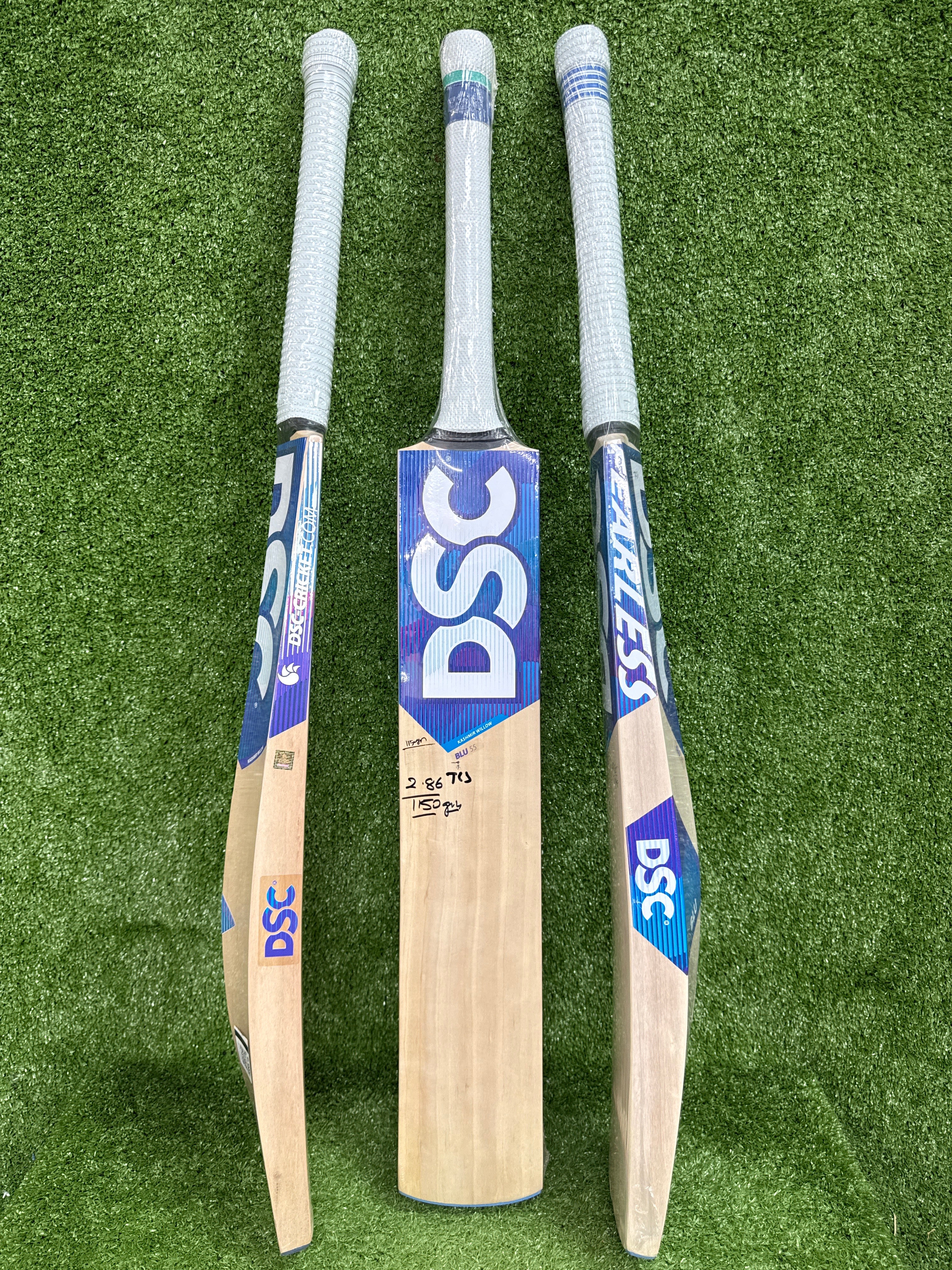 DSC Blu 55 Kashmir Willow Cricket Bat