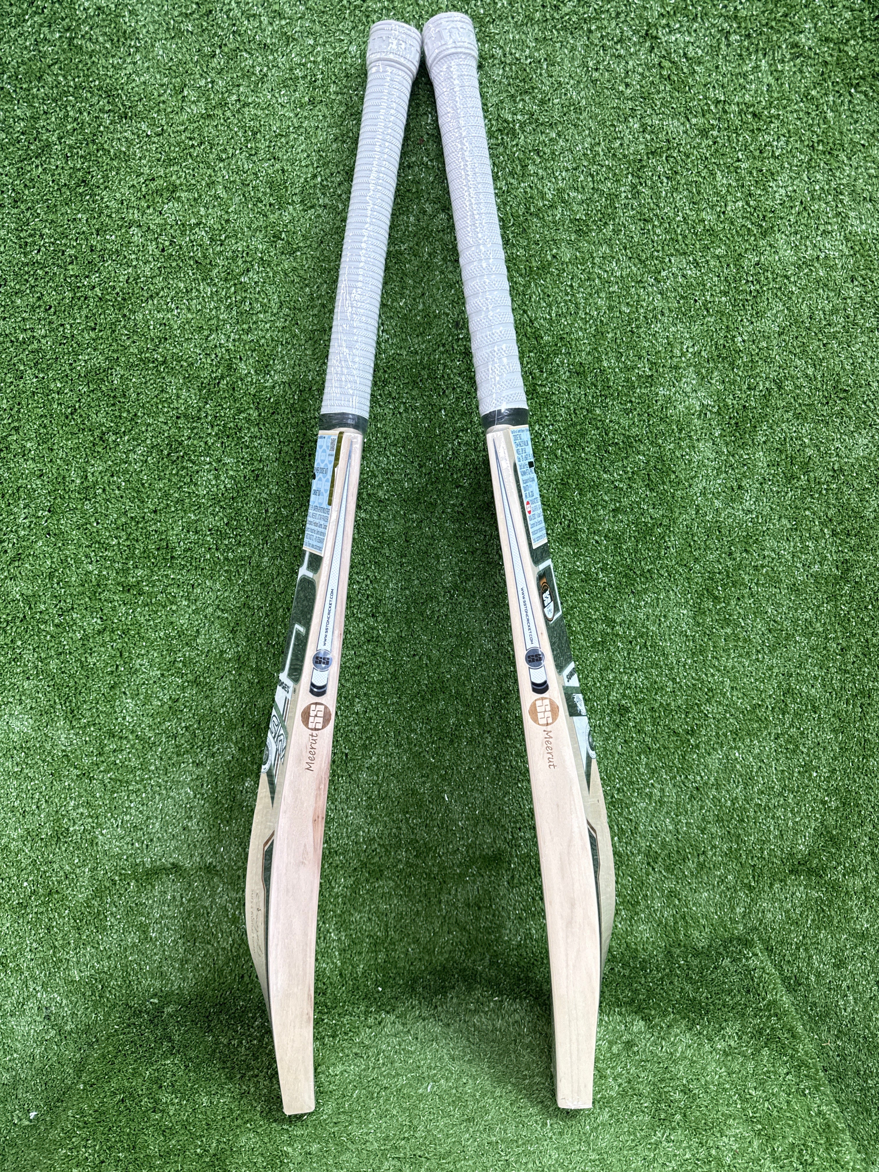 SS Sky 360 English Willow Cricket Bat Short Handle by SS - back view - TopCricketStore