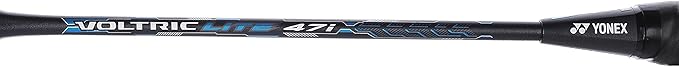 Yonex Voltric Lite 47i Black Badminton Racket Prestrung - Made in China