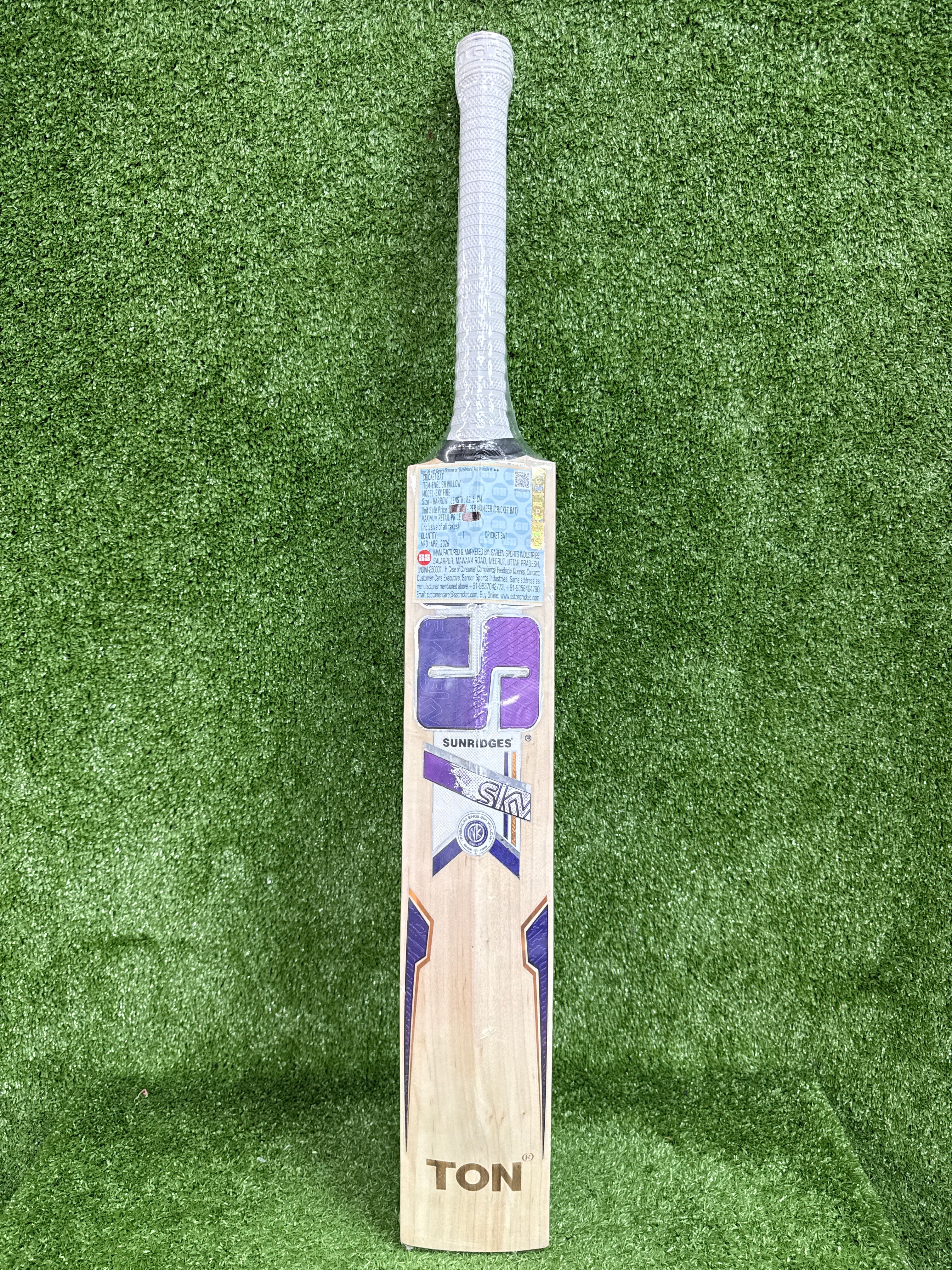 SS Sky Fire Harrow English Willow Cricket Bat