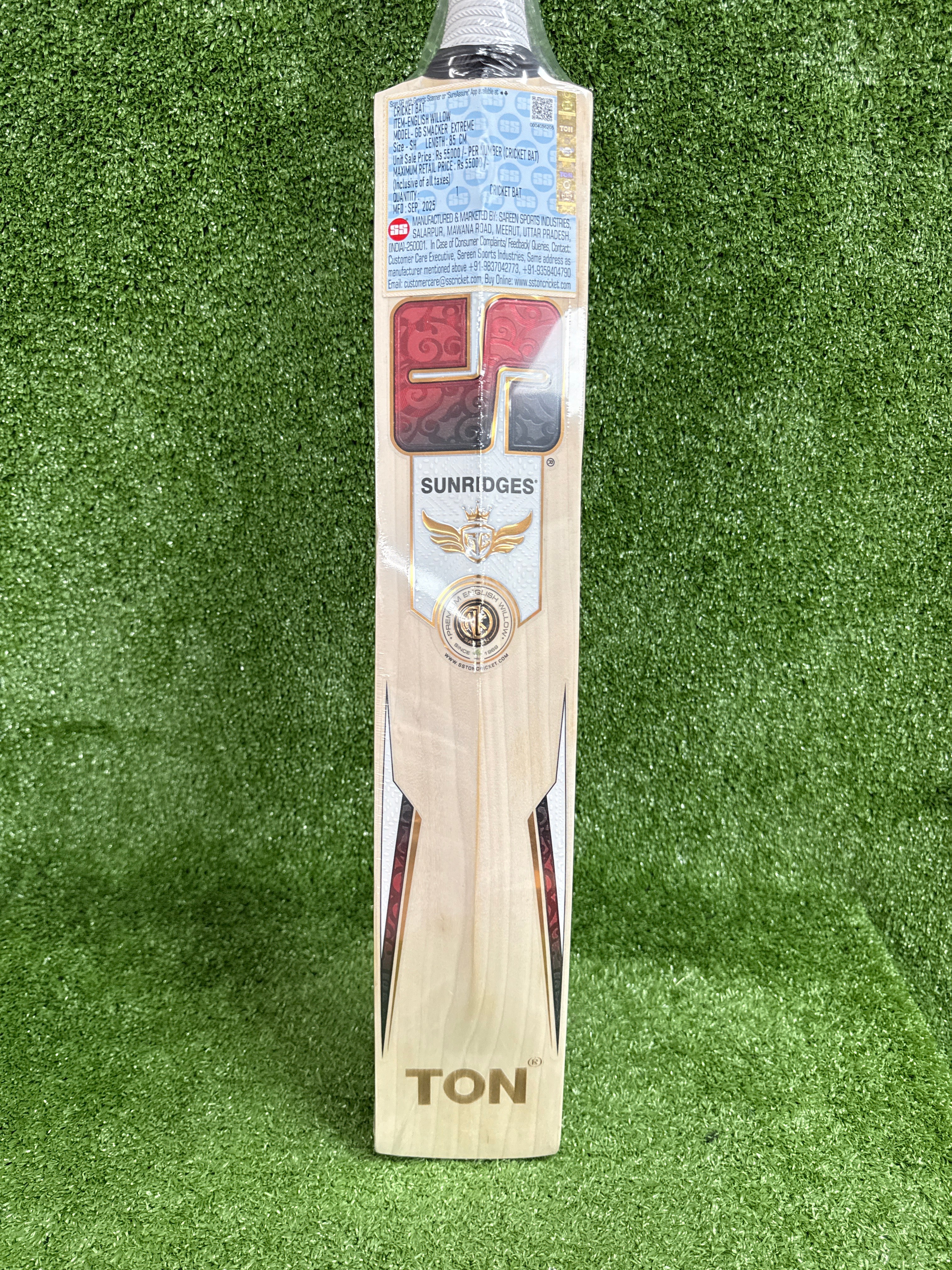 SS GG Smacker Extreme English Willow Cricket Bat