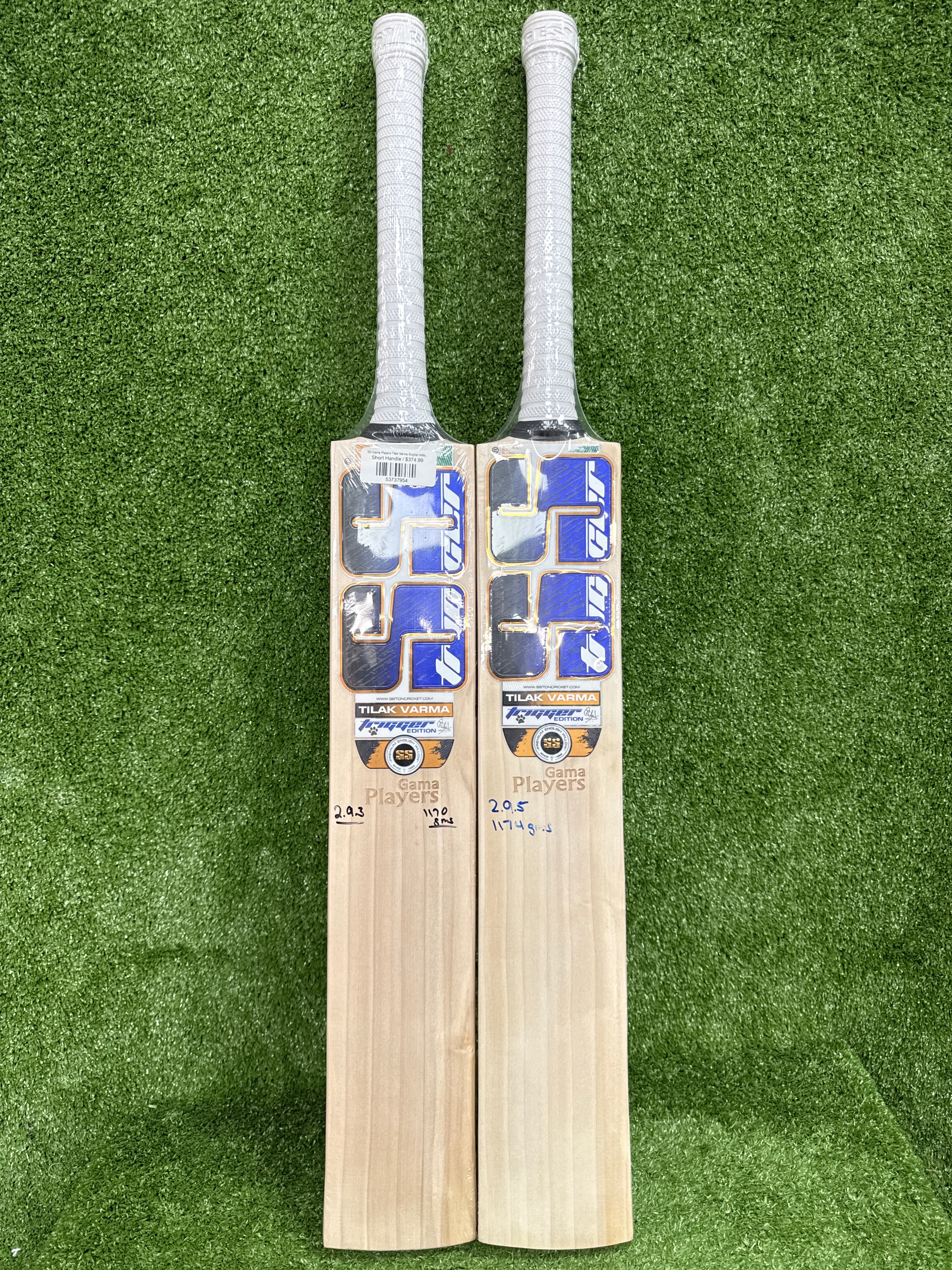 SS Gama Players Tilak Varma English Willow Cricket Bat by SS - TopCricketStore